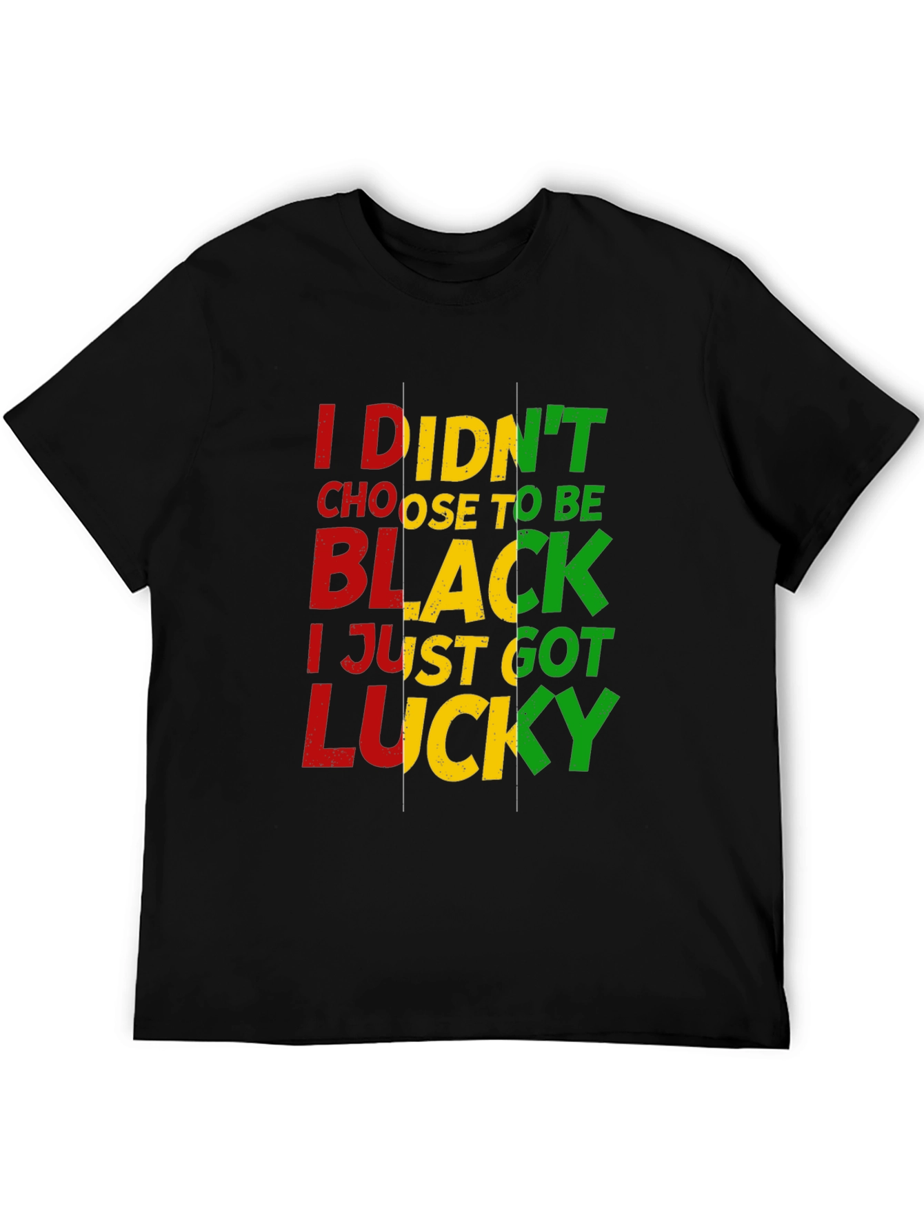 Black Lucky Black T-Shirt view 5