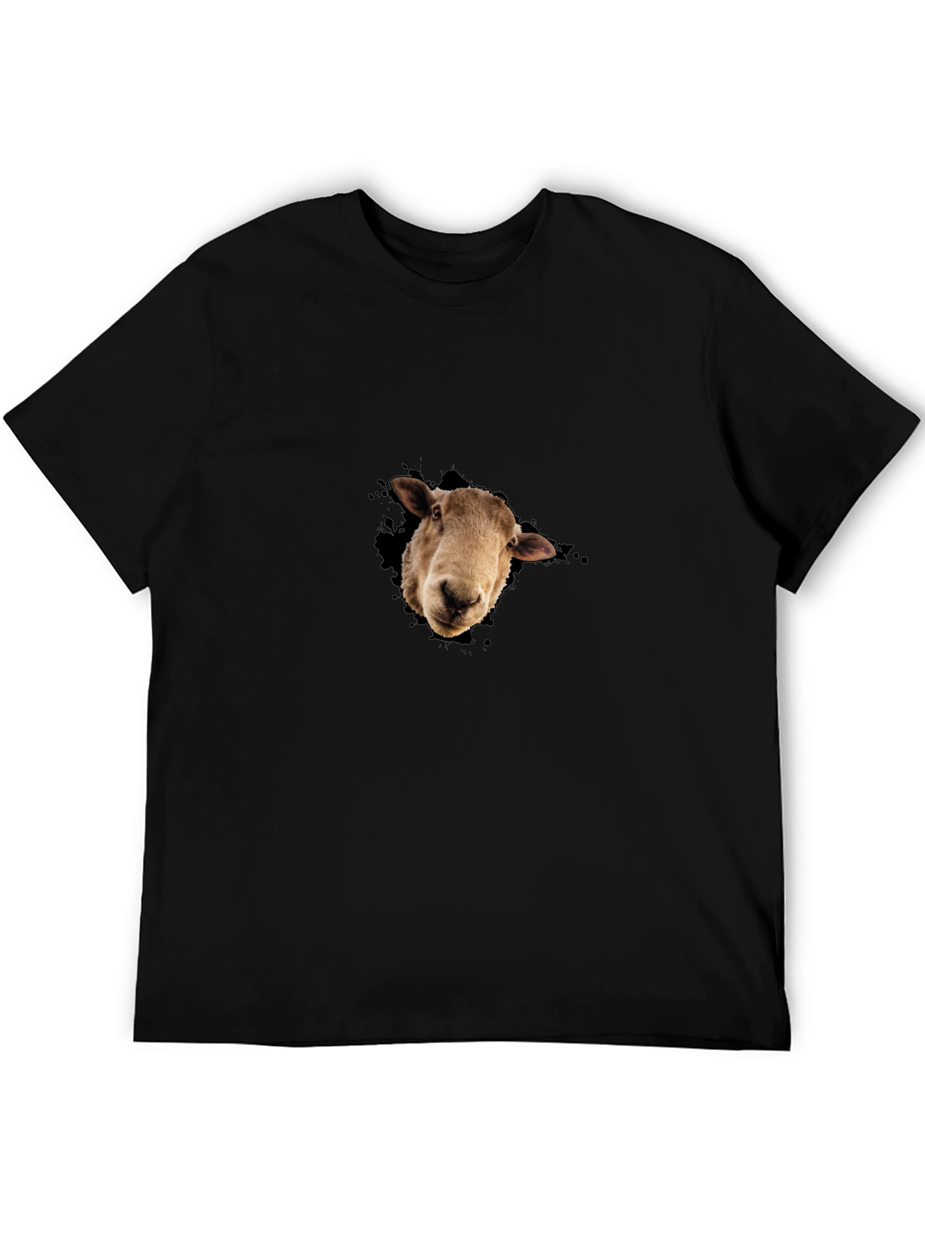 Black Sheep Graphic Tee - Men's Black T-Shirt view 5