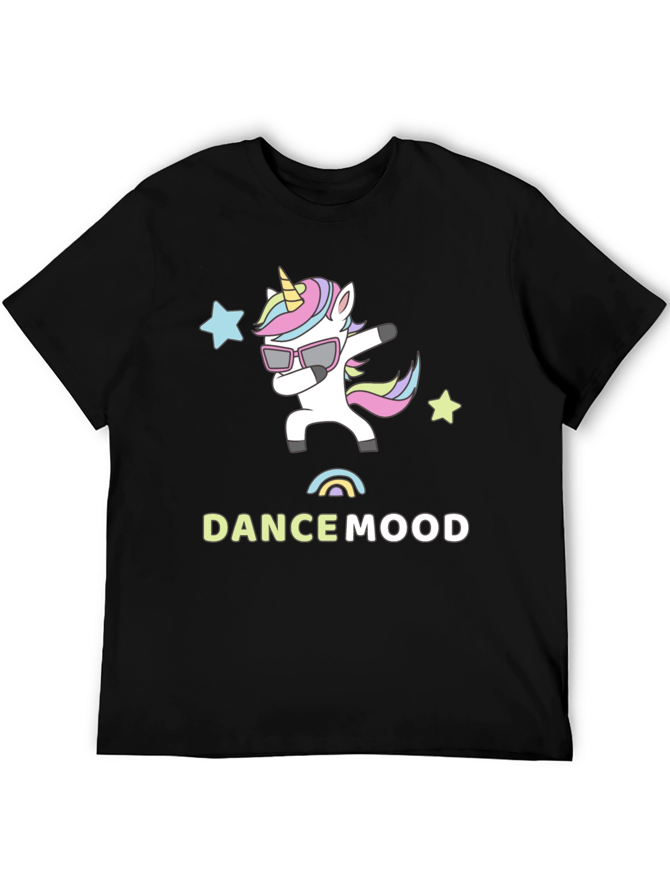 DANCE MOOD Unicorn Graphic Tee - Stylish & Fun! - 5