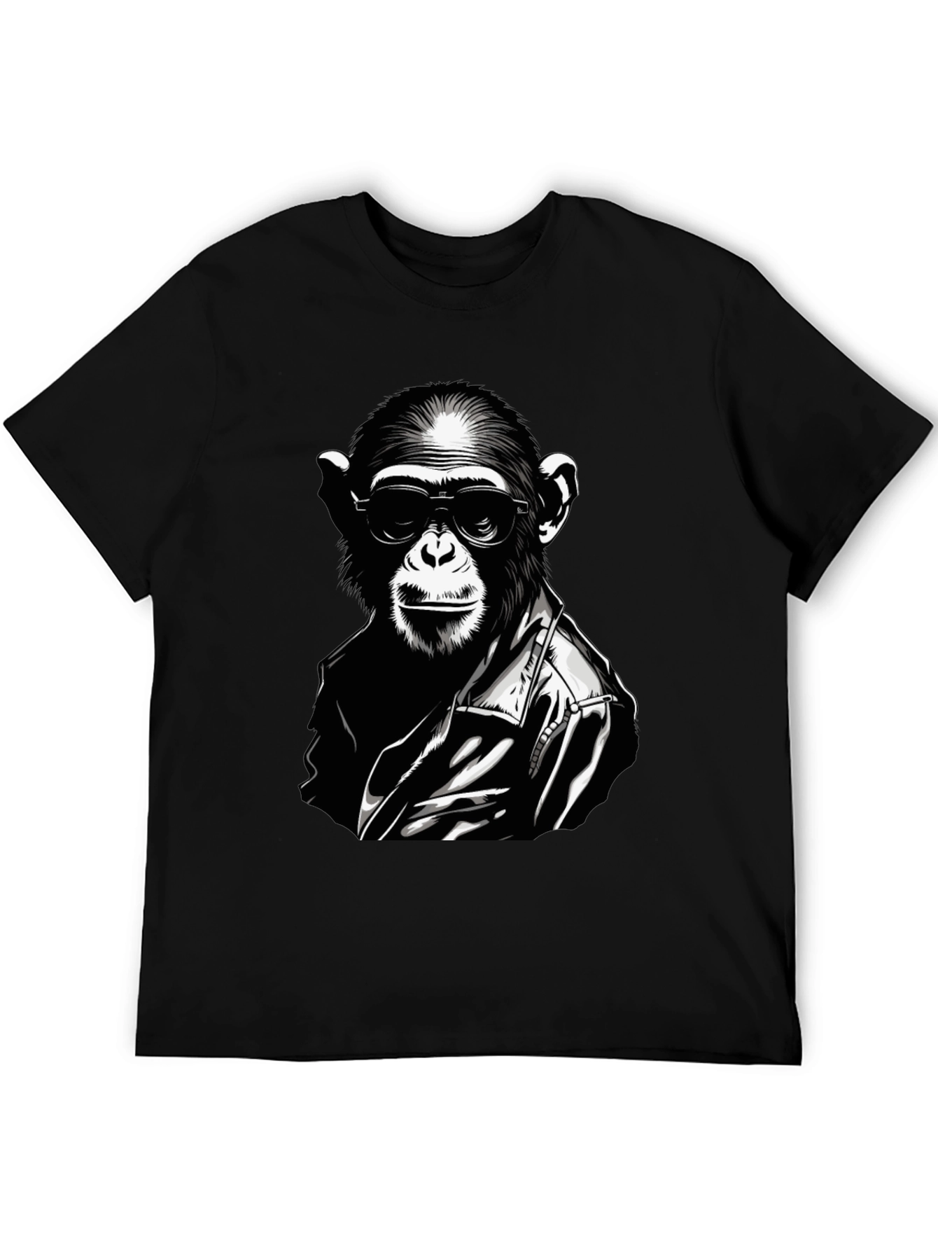 Black Cool Ape T-Shirt view 5