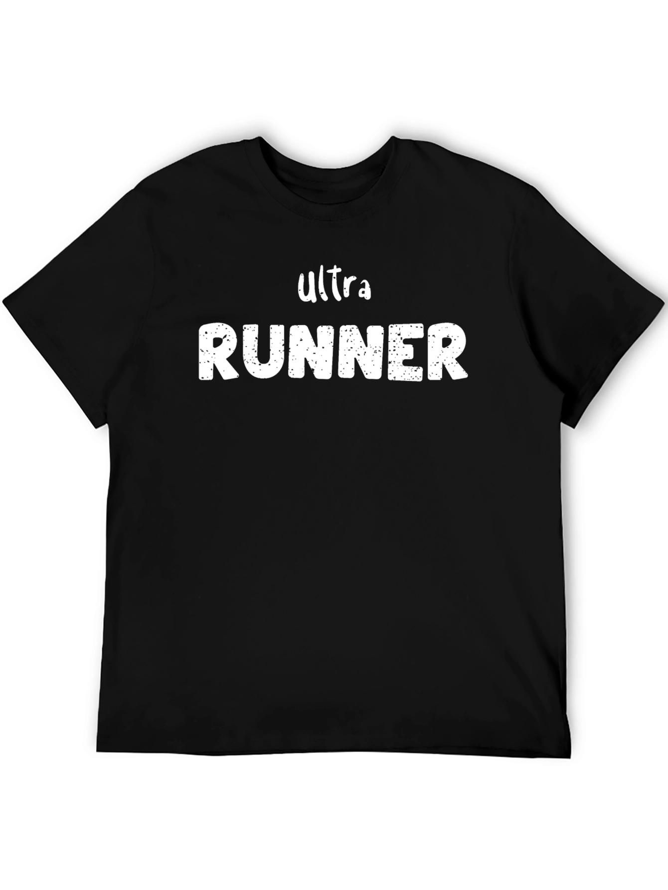 Black Ultra Runner Graphic T-Shirt - Black view 5