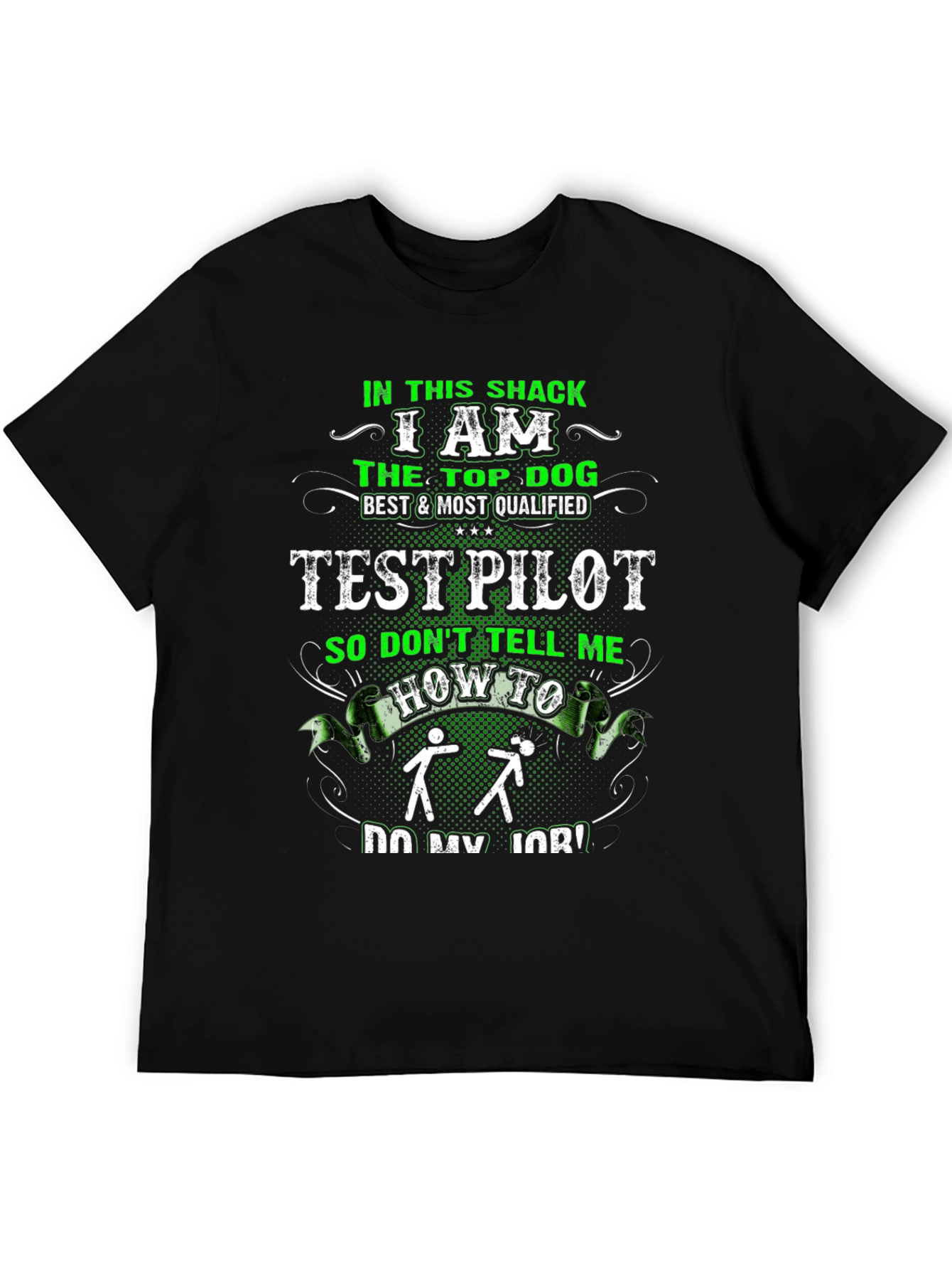 Black Test Pilot T-Shirt view 5