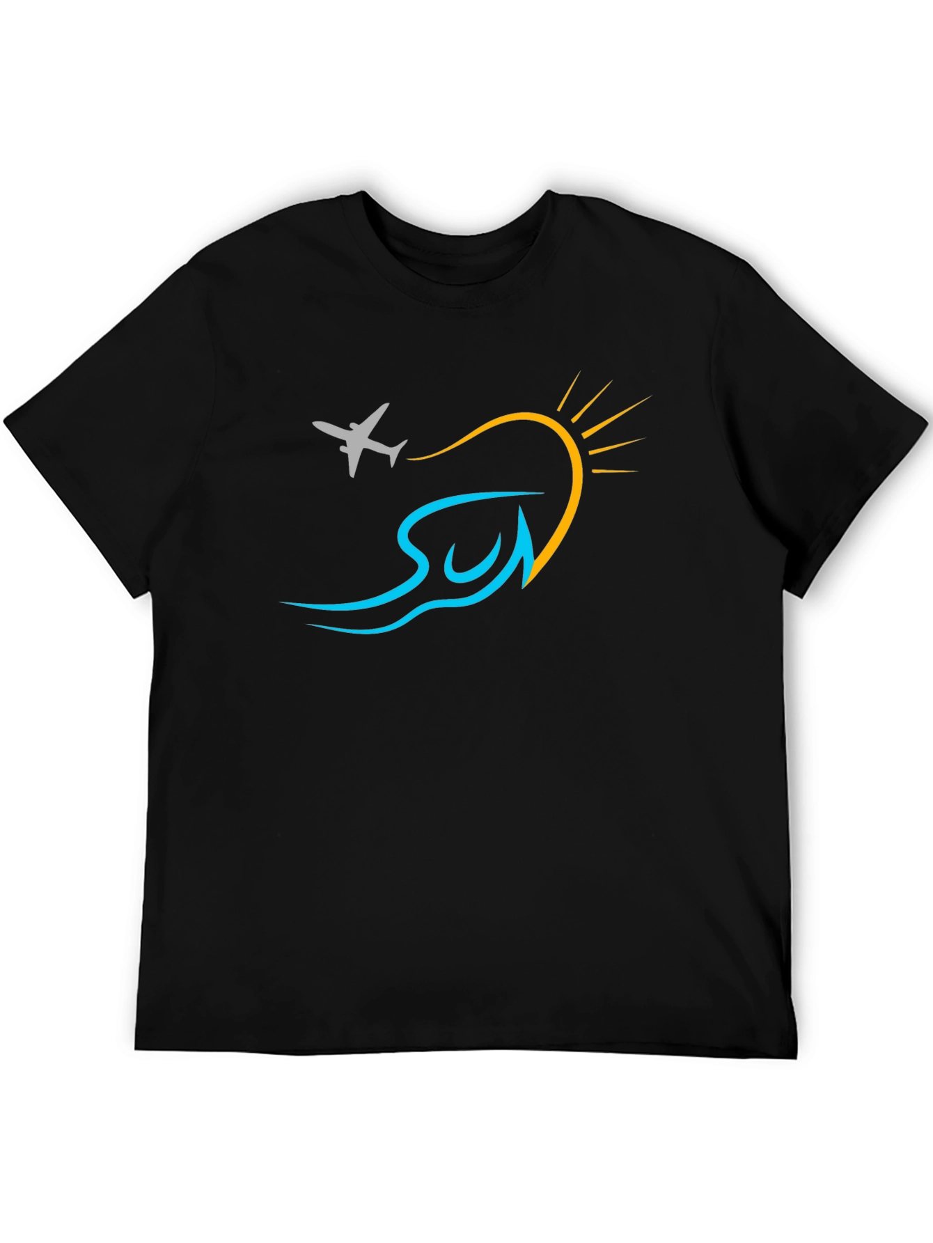 Black Sunshine Traveler Tee - Black Short Sleeve view 5