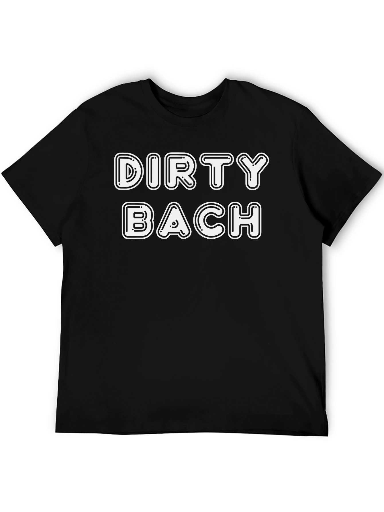 Black Dirty Bach Party T-Shirt - Fun Bachelor Party Tee view 5