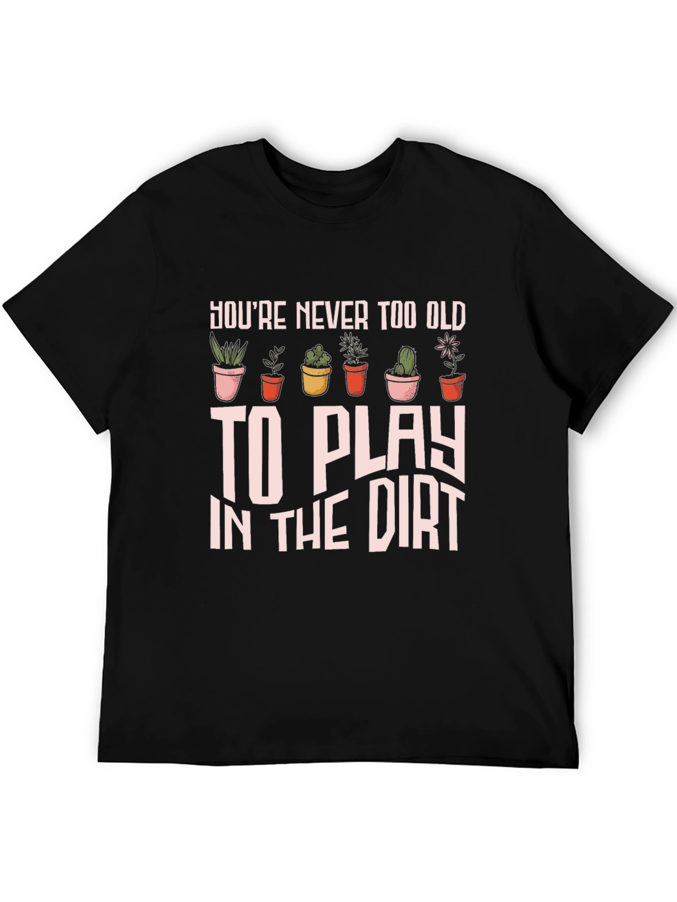 Black Play in the Dirt Graphic Tee view 5