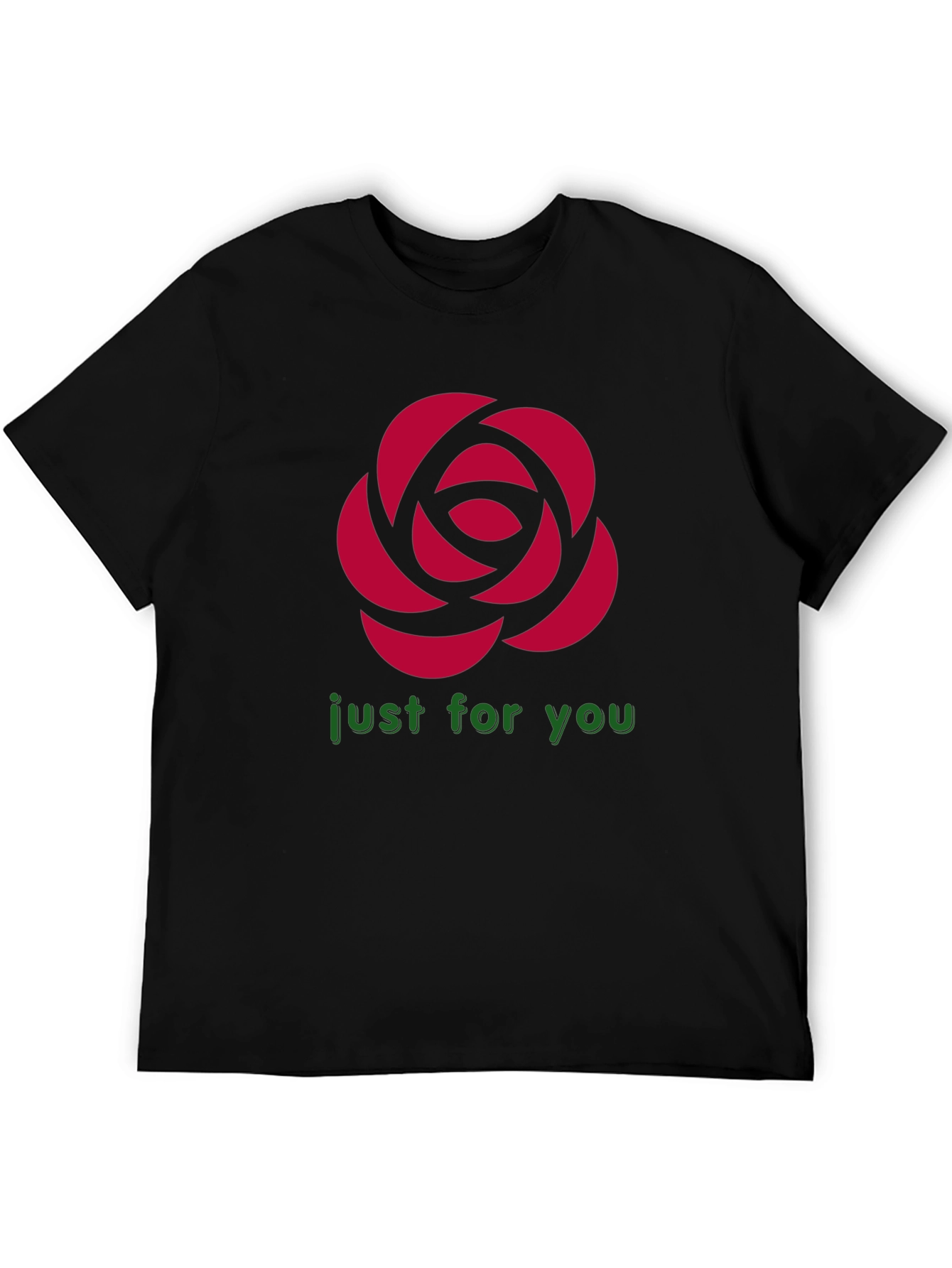 Rose Graphic T-Shirt - Just For You Design - 5