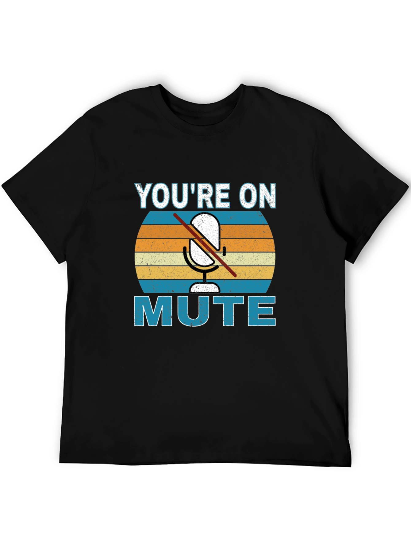 Black You're On Mute Graphic T-Shirt view 5
