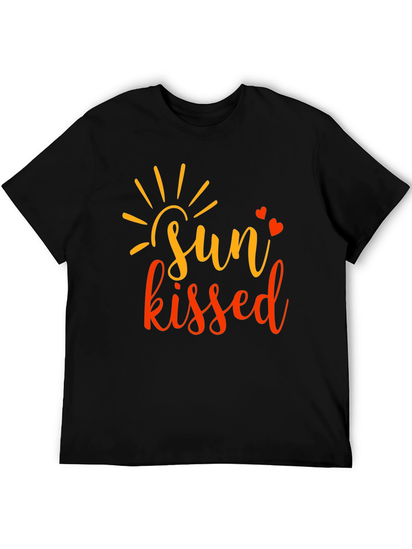 Black Sun Kissed Graphic Tee - Black view 5