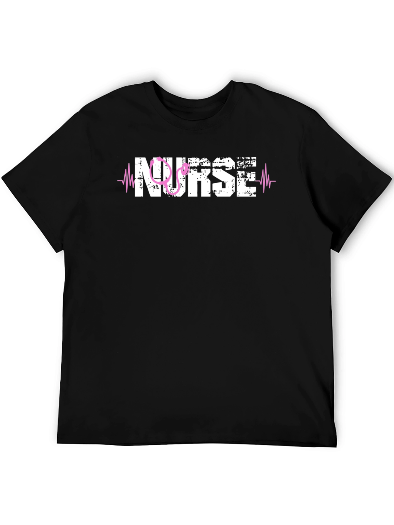 Black Nurse Graphic Tee - Medical Professional Appreciation view 5