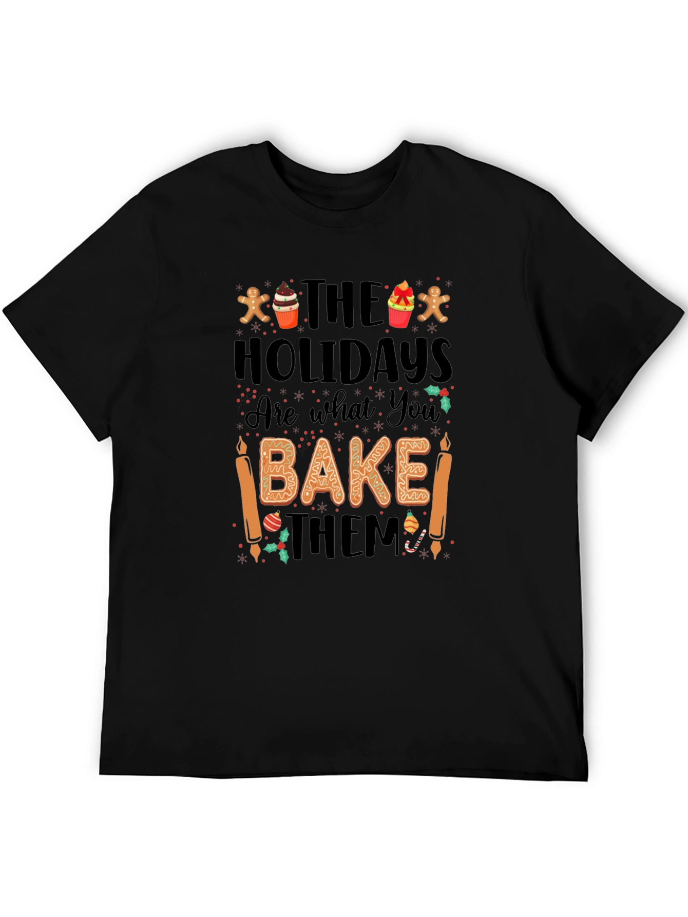 Holiday Baking T-Shirt: Festive & Fun - 5