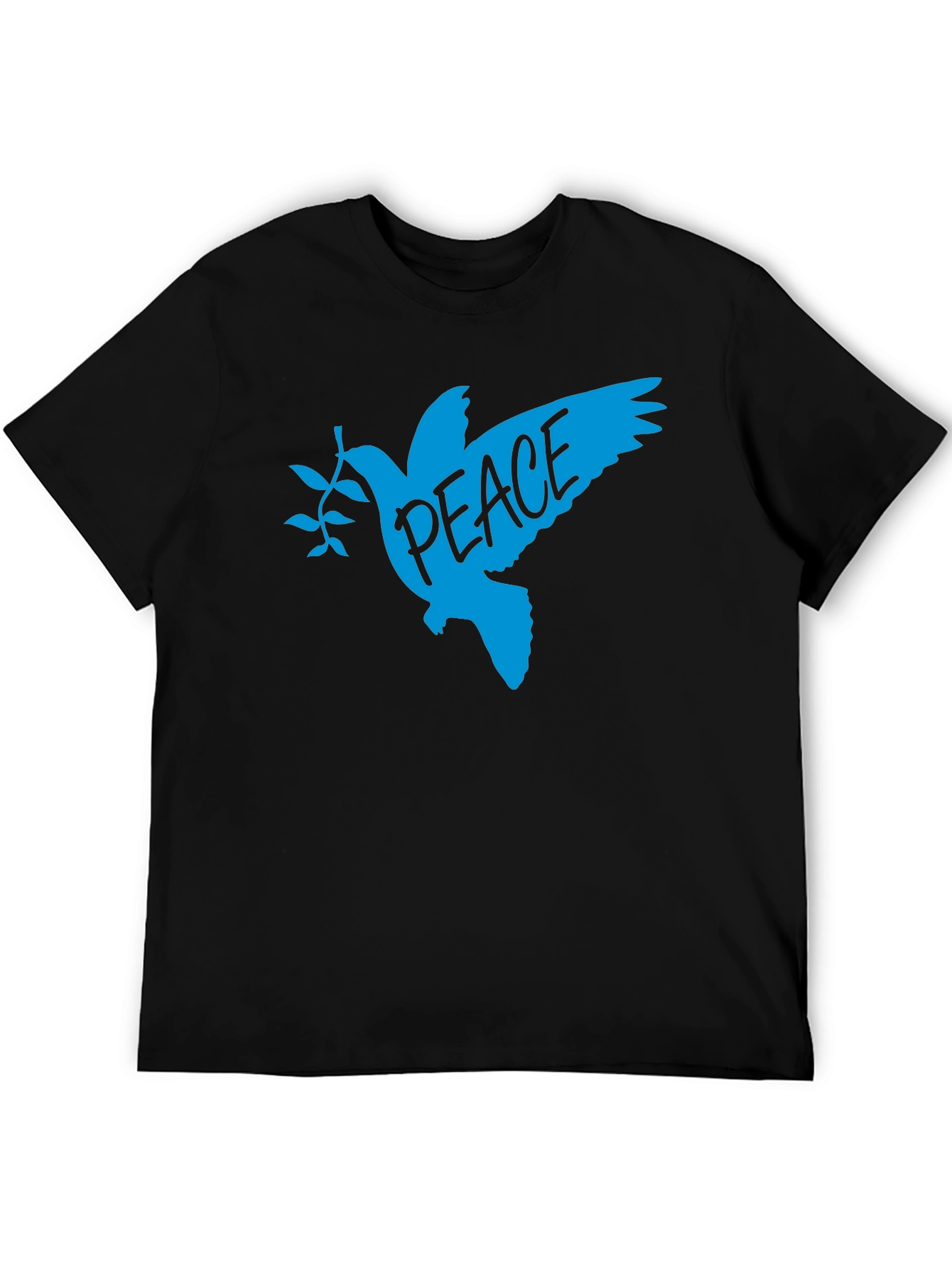 Black Peace Dove Graphic T-Shirt view 5
