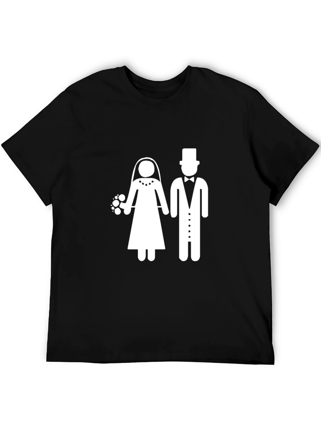 Bride & Groom Graphic Tee - Wedding Party Apparel - 5