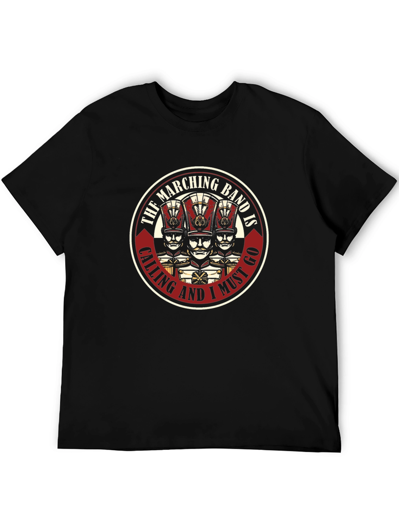 Black Marching Band T-Shirt - Musician Tee view 5