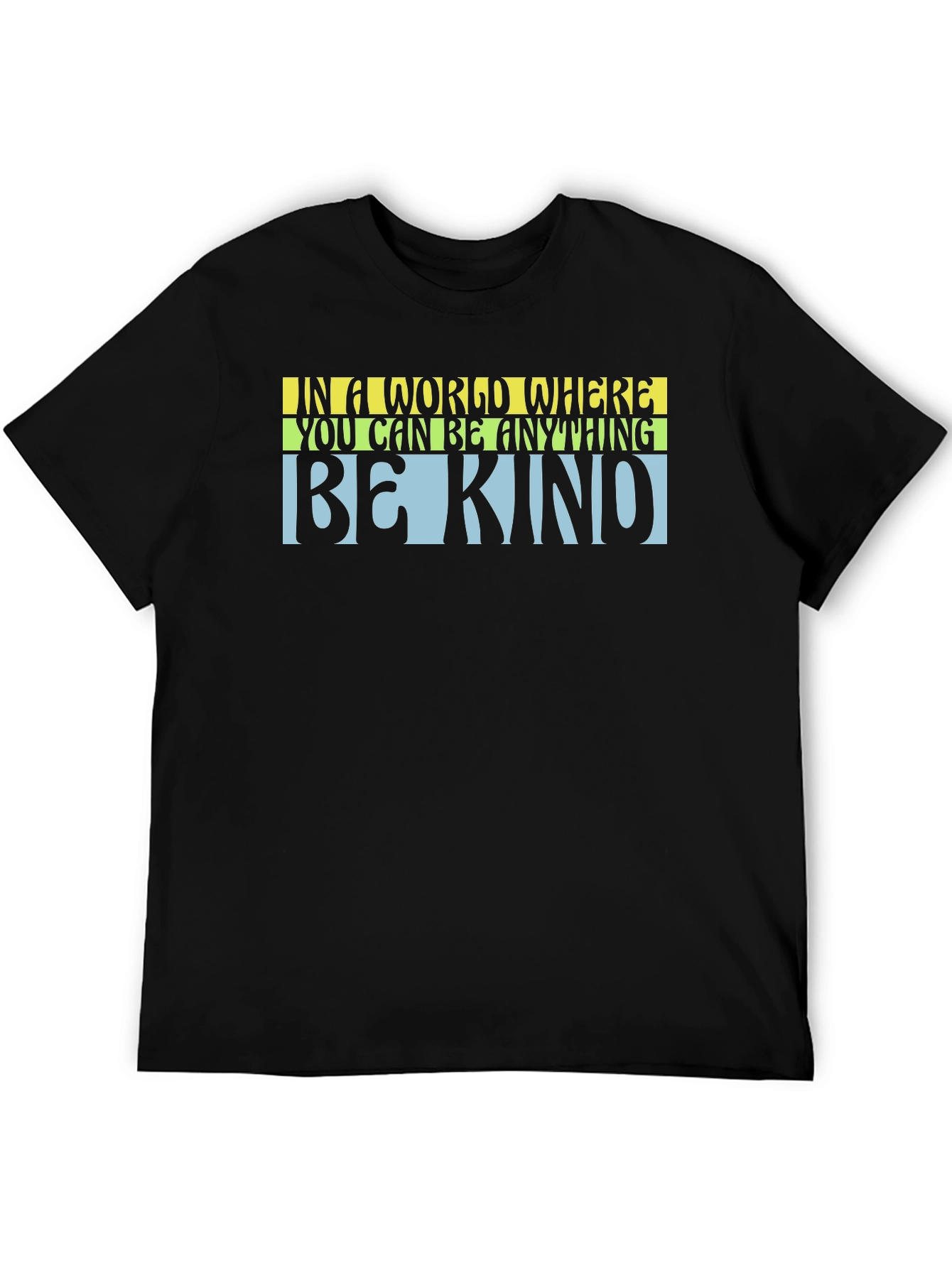 Black Be Kind Graphic Tee view 5