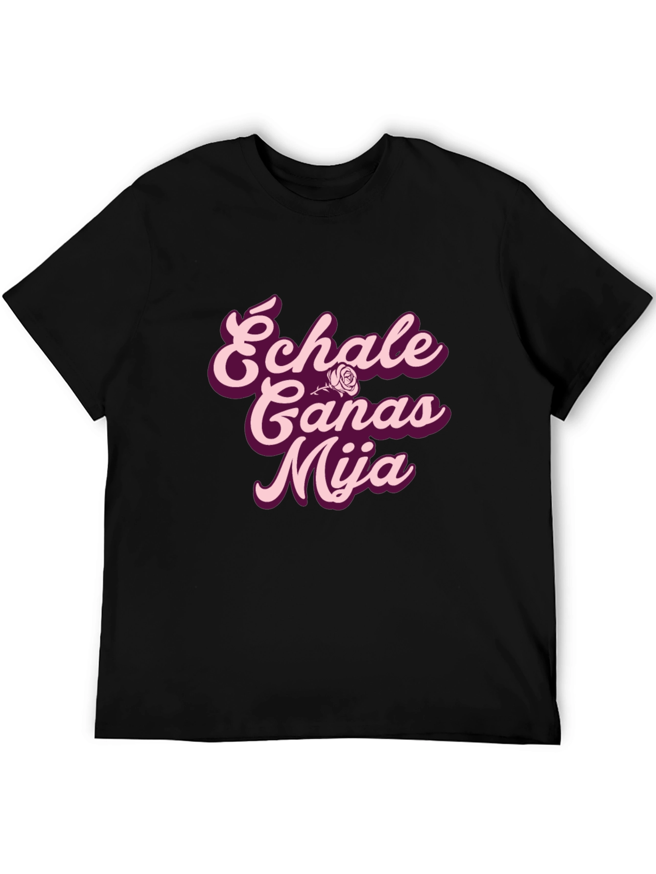 Black Echale Ganas Mija Graphic Tee view 5