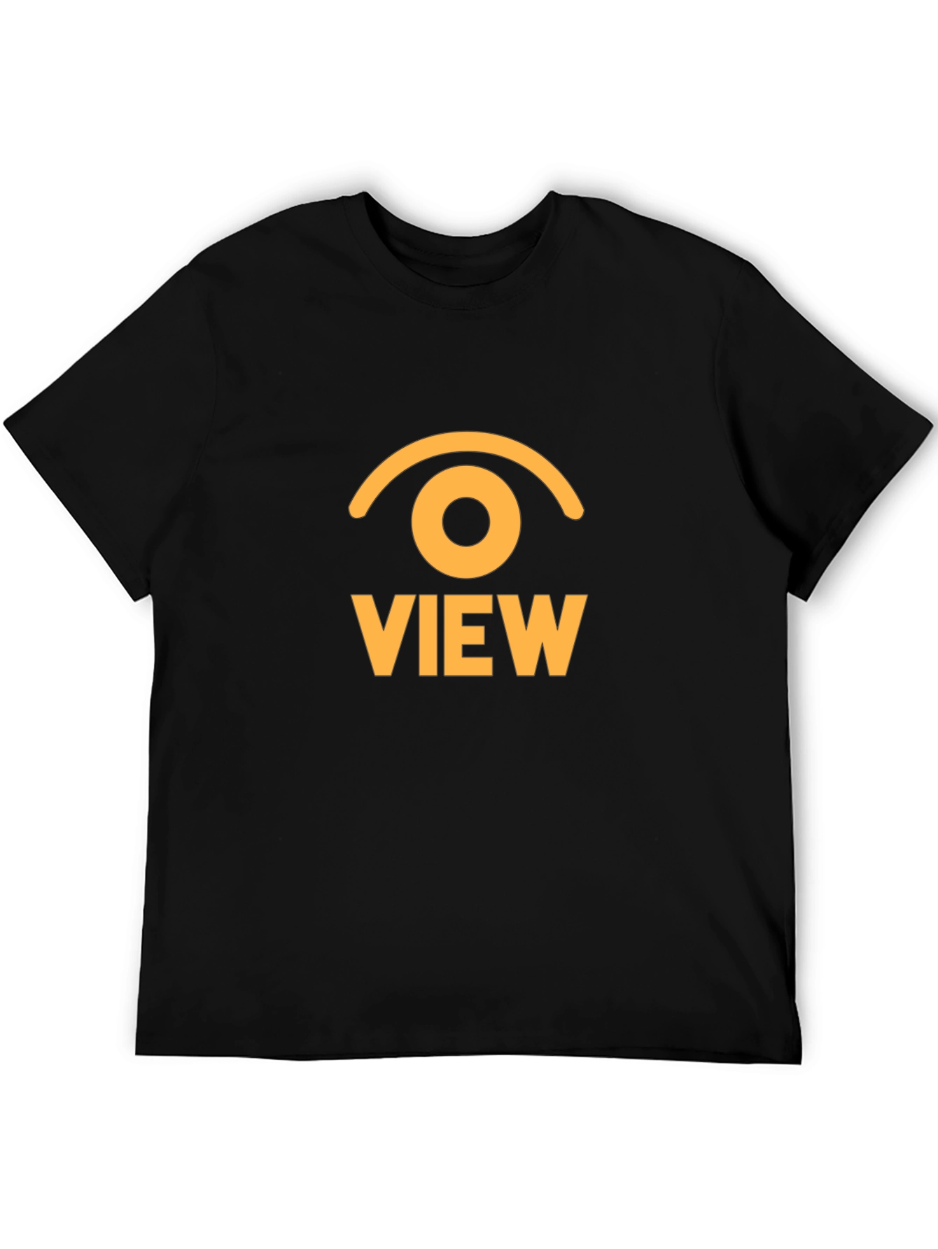 Black Eye View Graphic Tee - Black Casual T-Shirt view 5