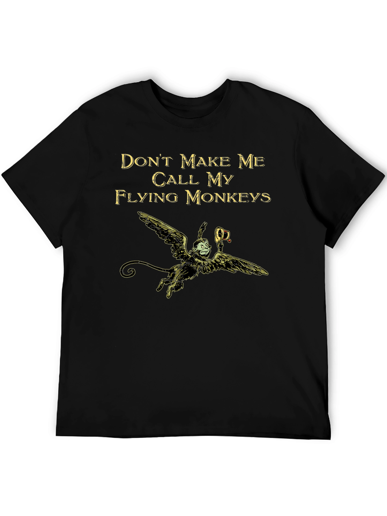 Black Flying Monkey T-Shirt - Wizard of Oz Inspired view 5
