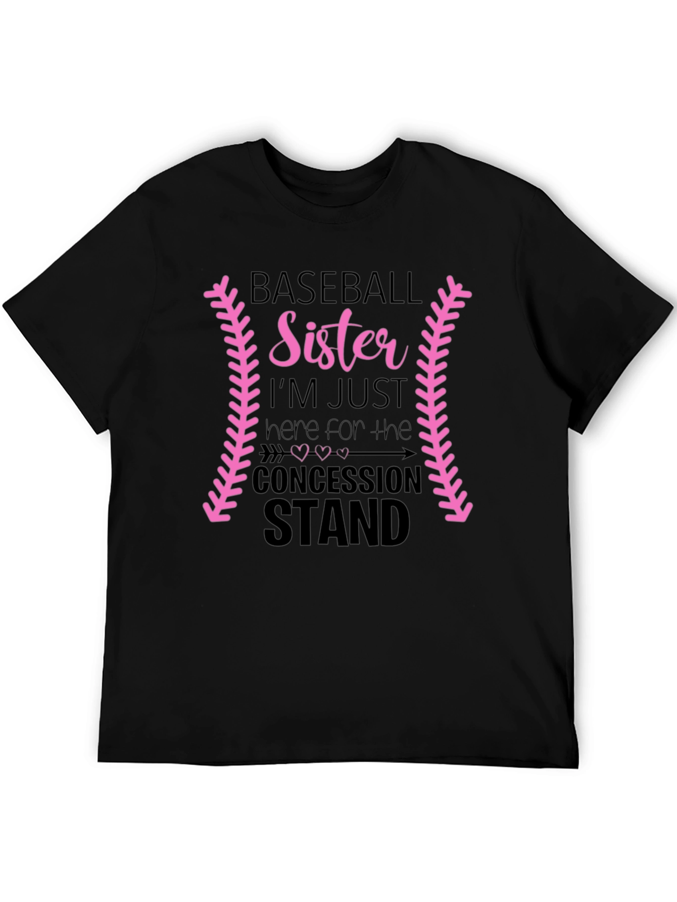 Baseball Sister Concession Stand T-Shirt - 5