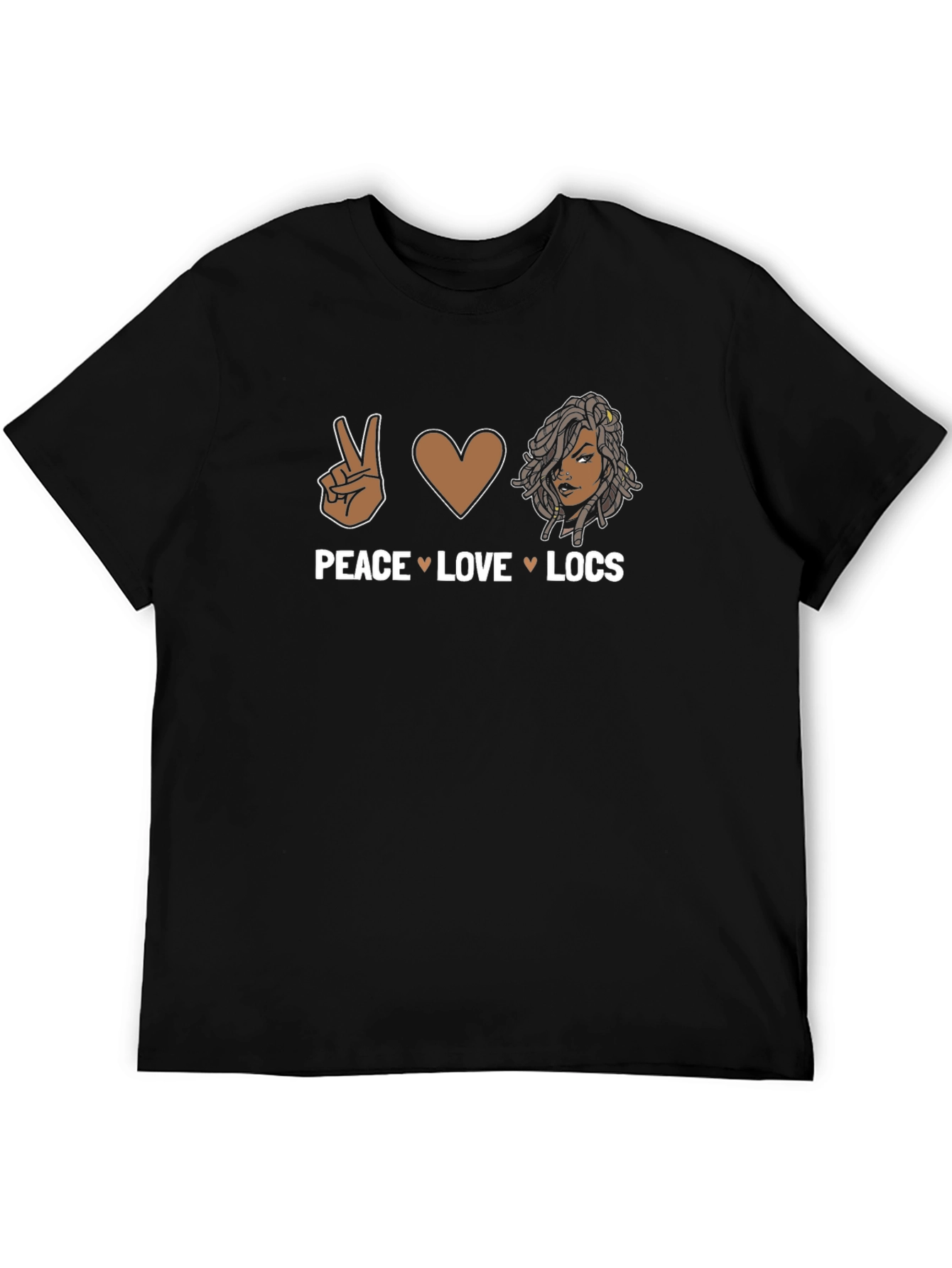 Peace Love Locs T-Shirt - 5
