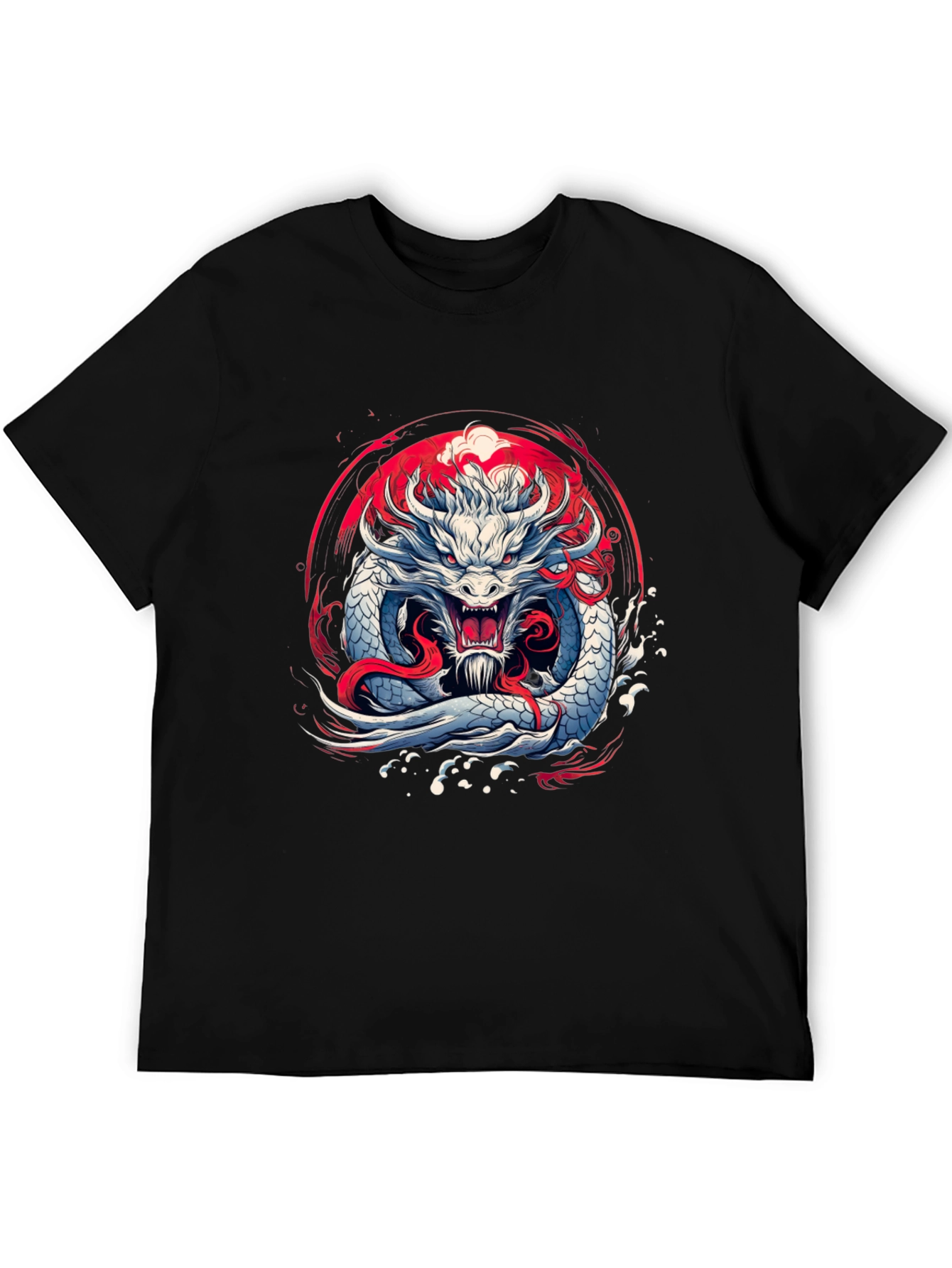 Black Dragon Graphic Tee - Unique Style view 5
