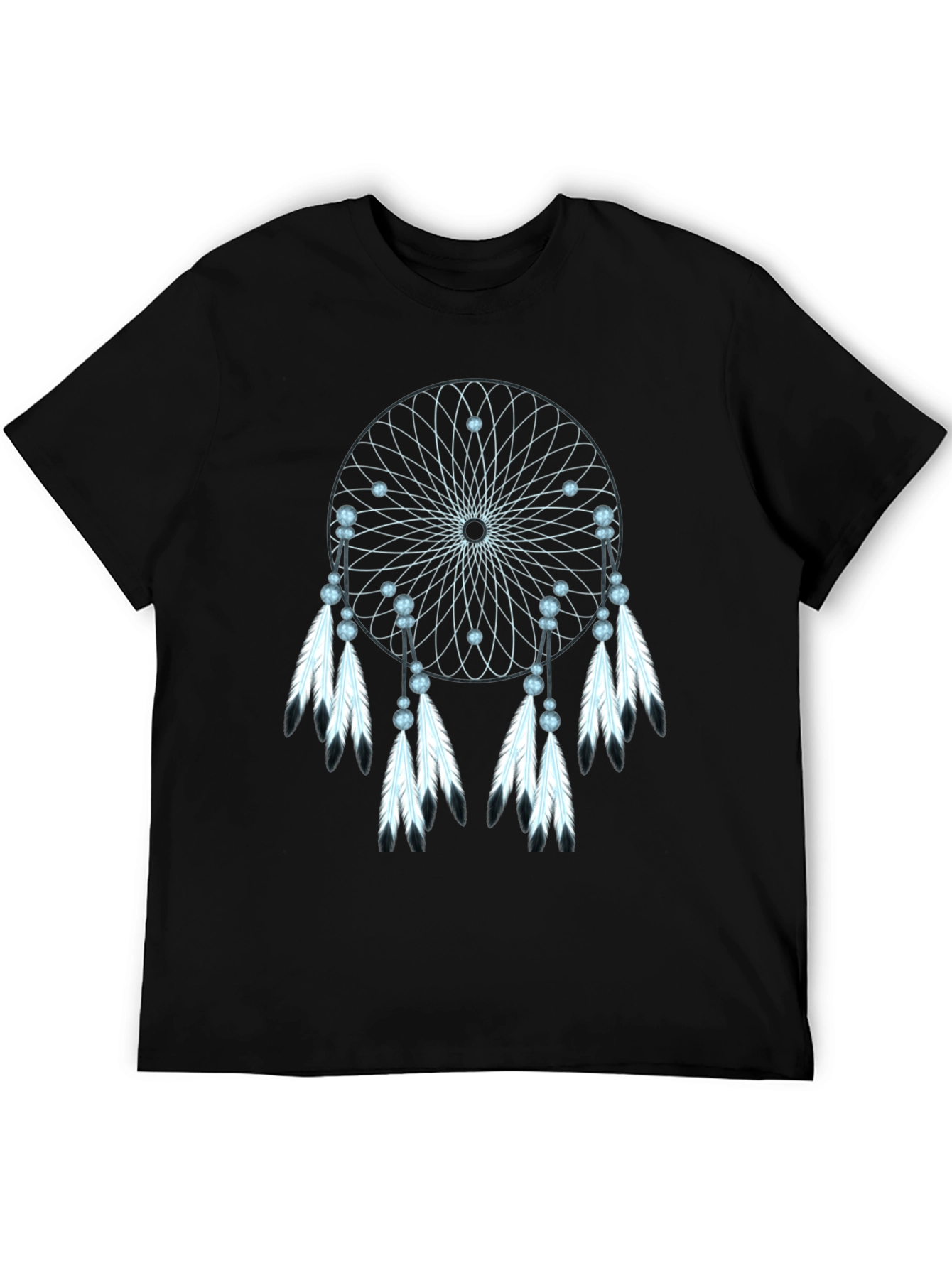 Black Dreamcatcher Graphic Tee - Boho Style view 5