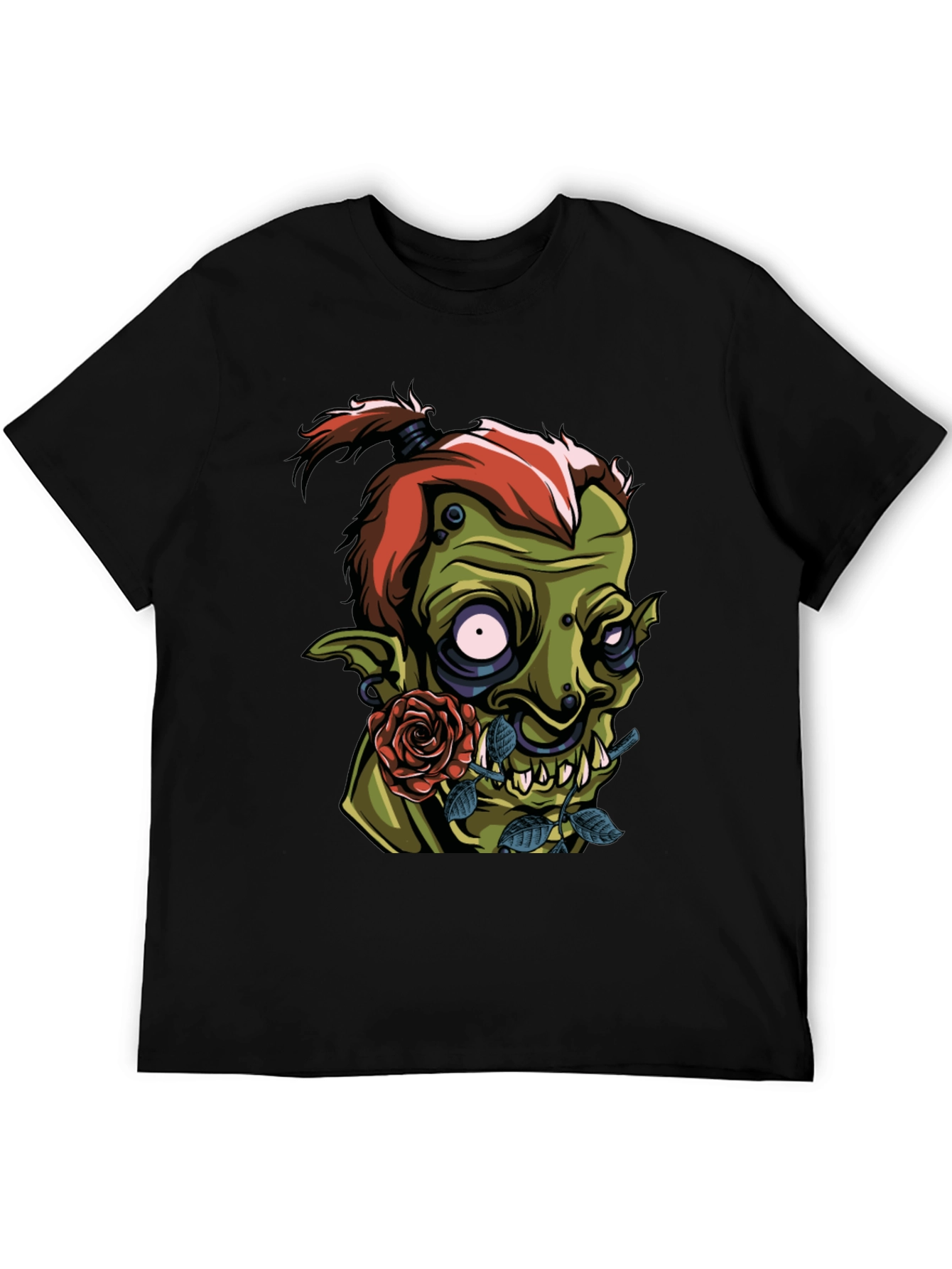 Black Monster Graphic T-Shirt view 5