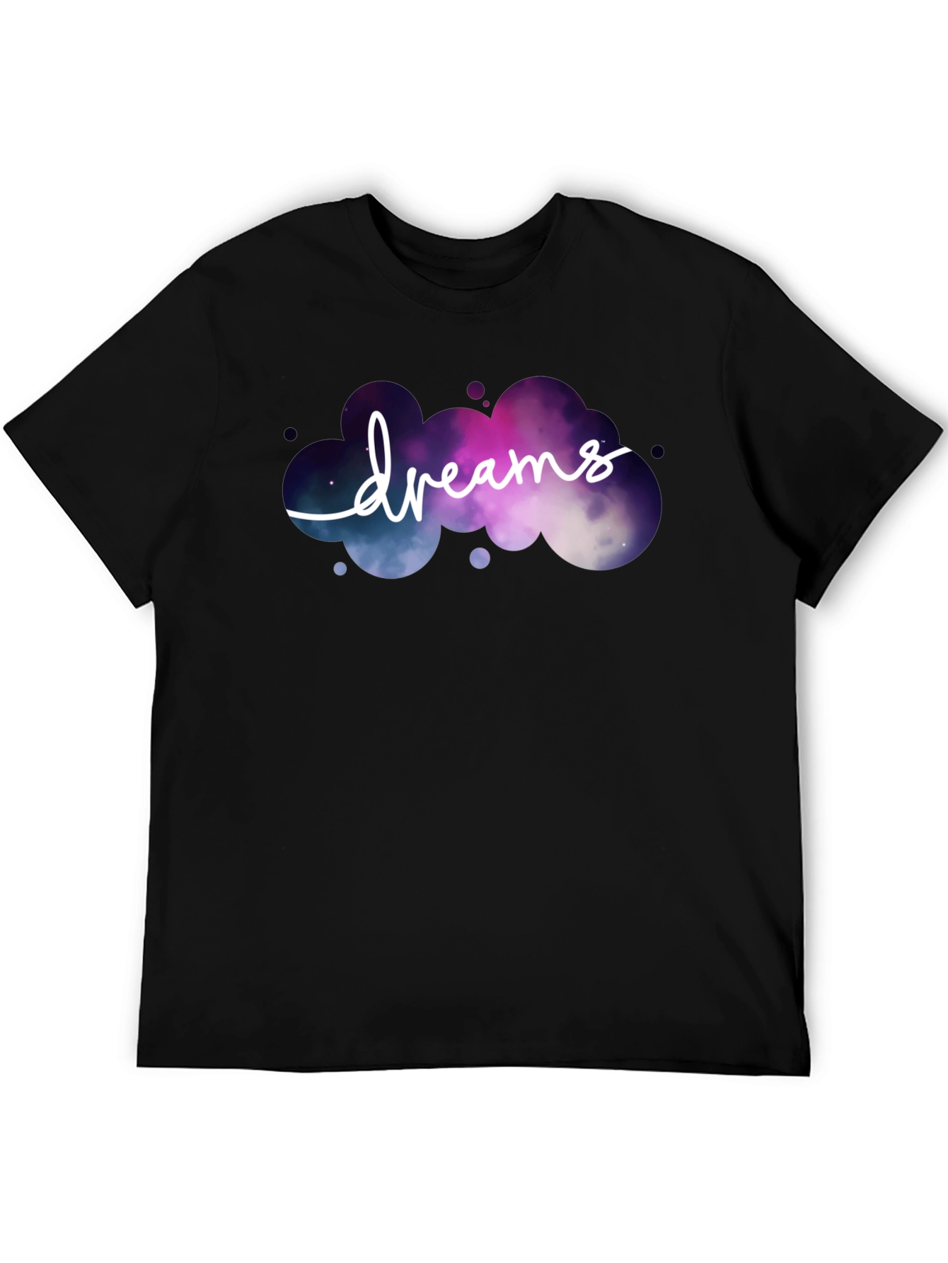 Black Dream Cloud Graphic T-Shirt - Unique Design view 5