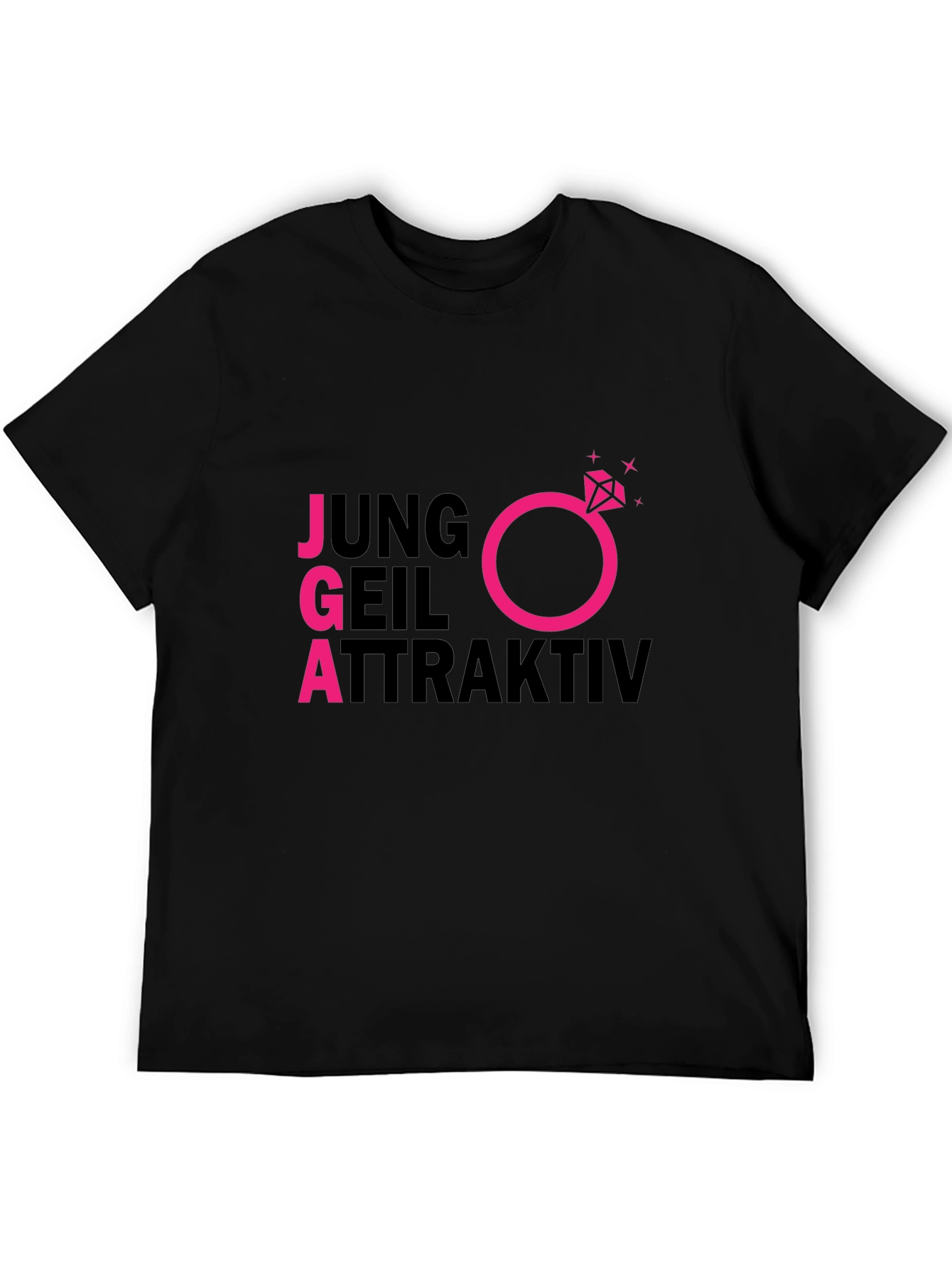 Black JGA Junggesellenabschied T-Shirt view 5