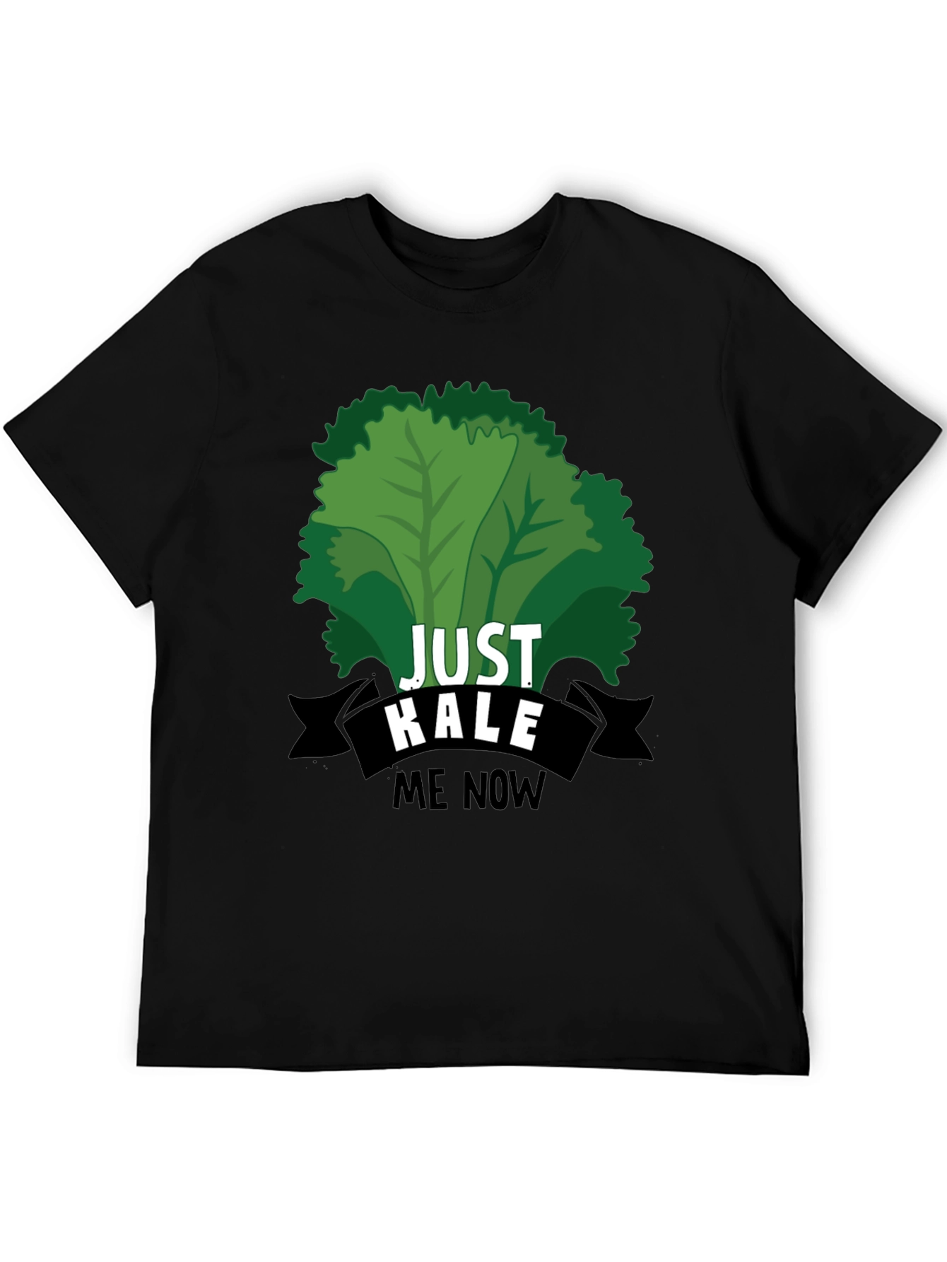 Black Just Kale Me Now T-Shirt view 5