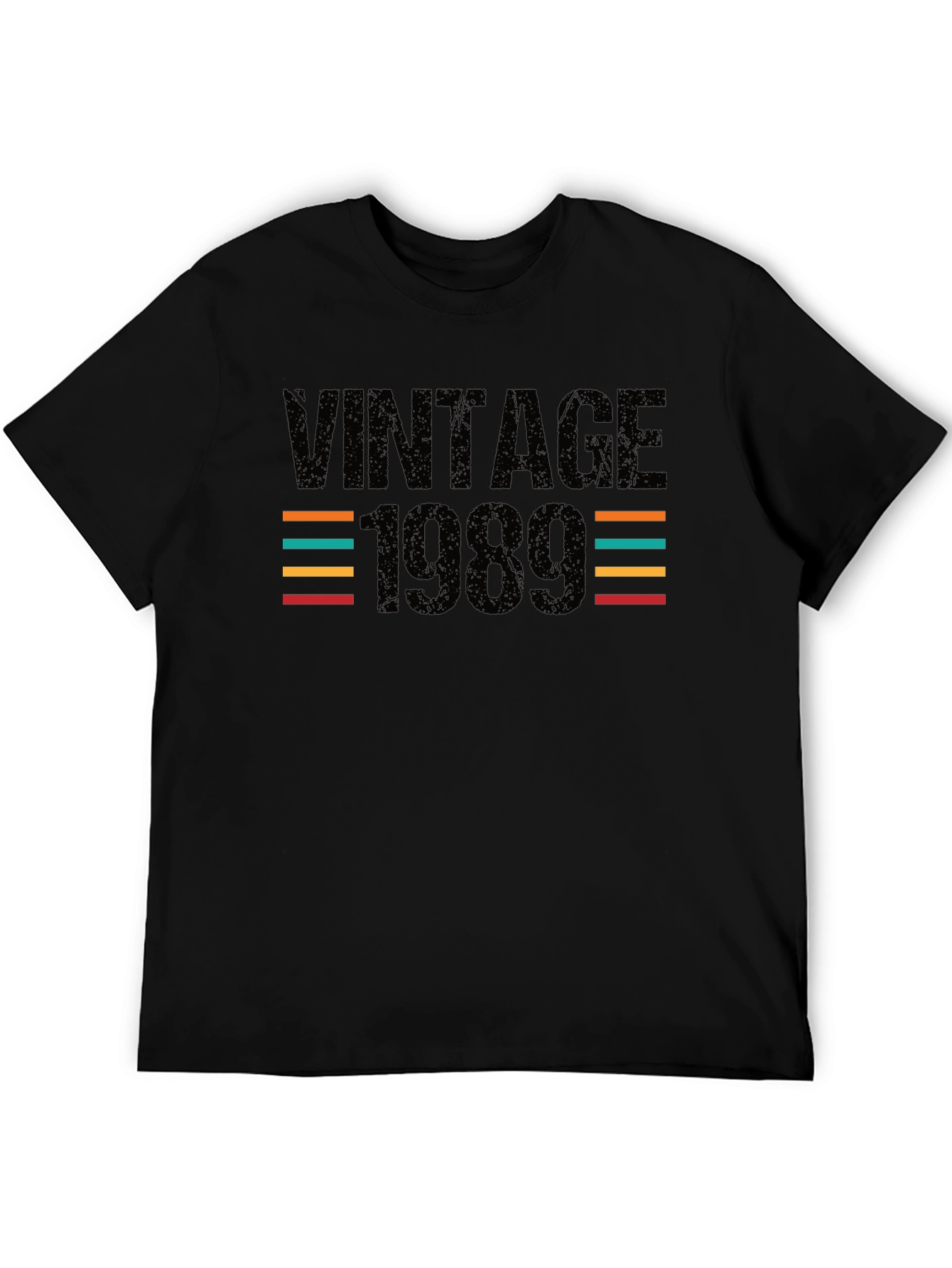 Black Vintage 1989 Graphic T-Shirt Retro Birthday Gift view 5