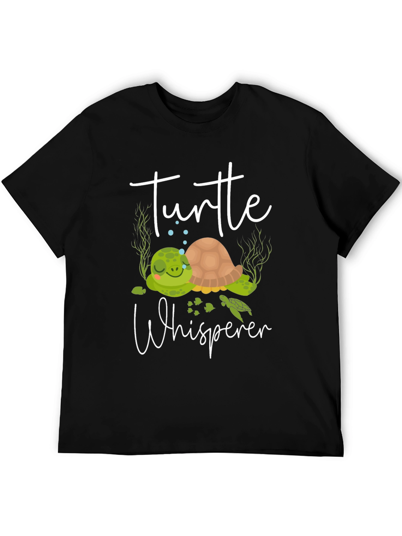 Black Turtle Whisperer Graphic Tee view 5