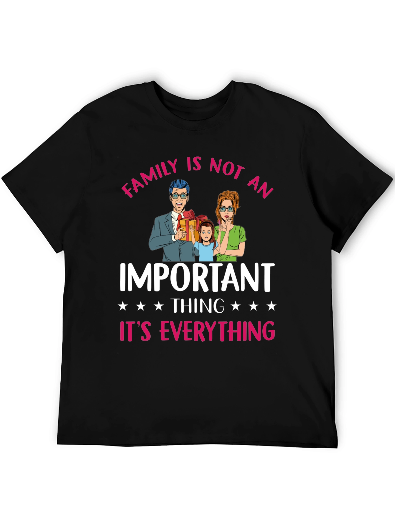Black Family Is Everything Graphic Tee view 5