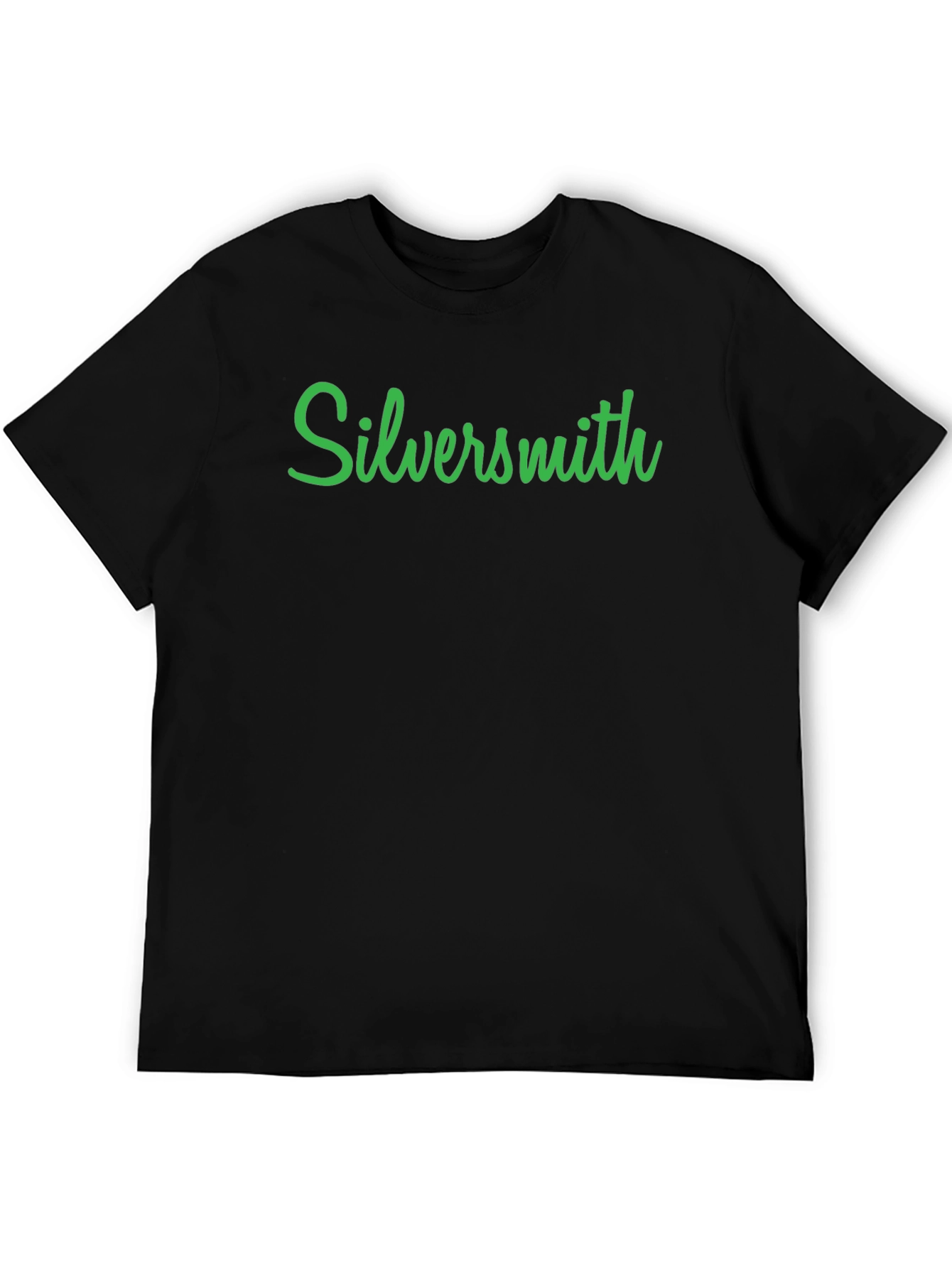 Black Silversmith Crew Neck T-Shirt view 5