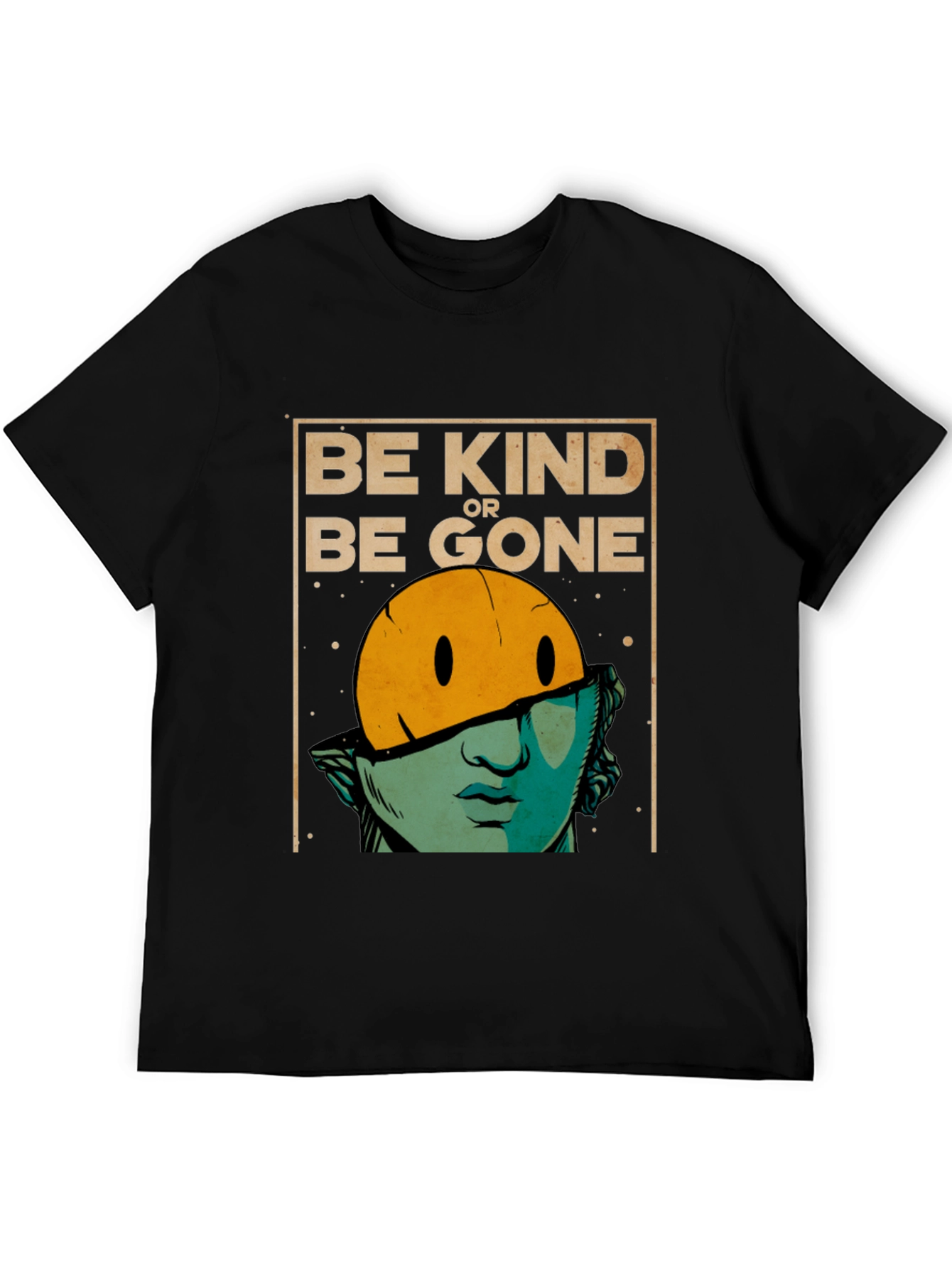 Black Be Kind or Be Gone Graphic T-Shirt view 5