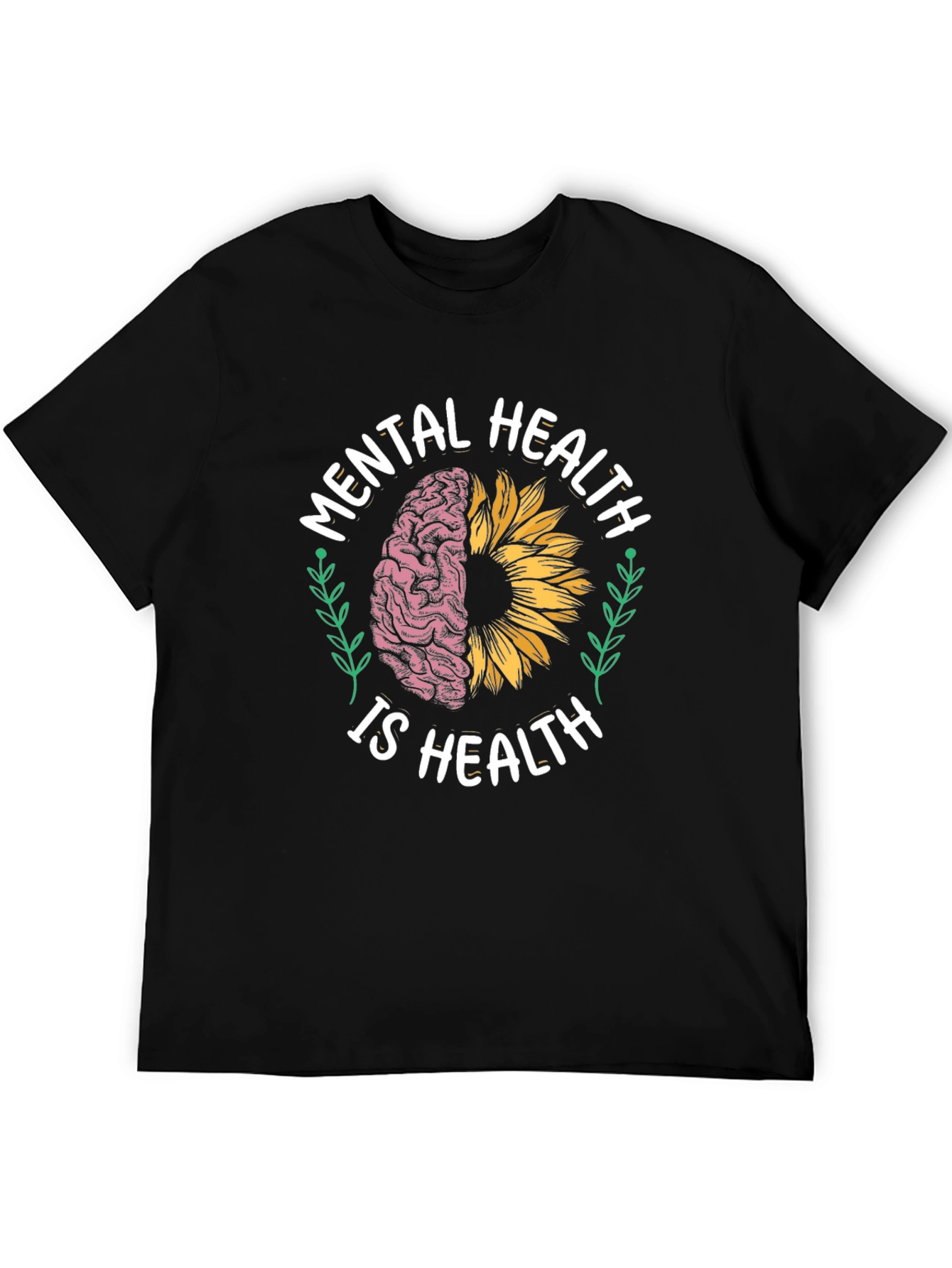 Black Mental Health Awareness Tee view 5