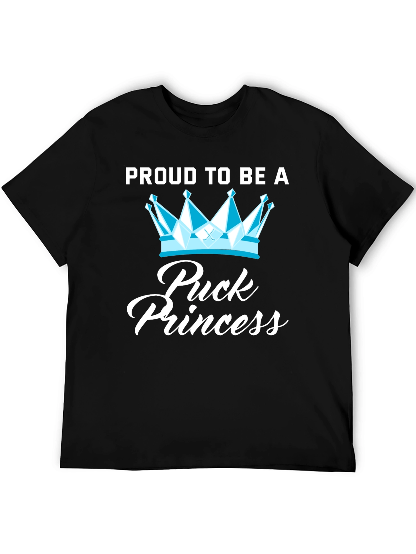 Black Proud Puck Princess Tee view 5