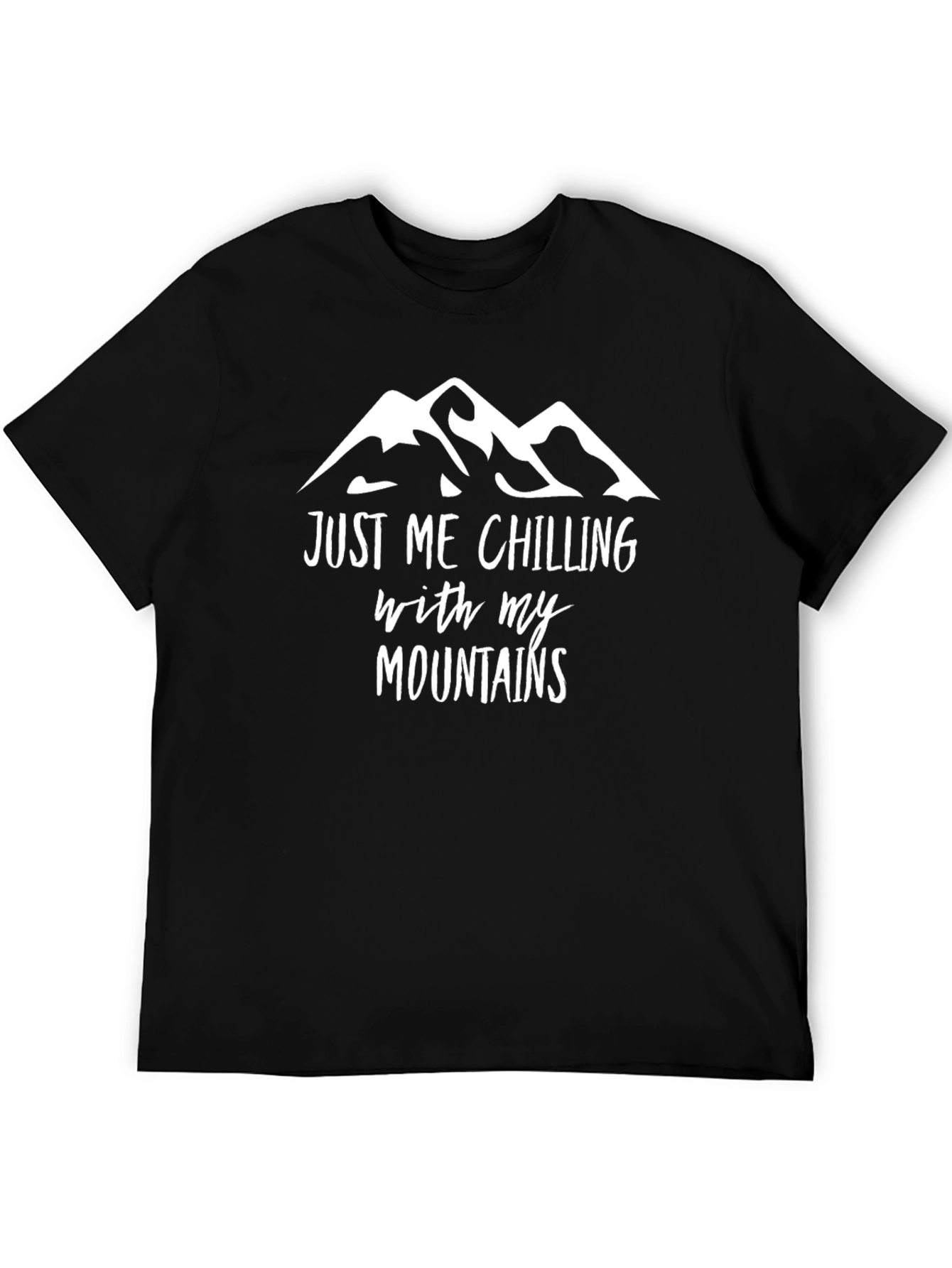 Black Chill With My Mountains T-Shirt view 5