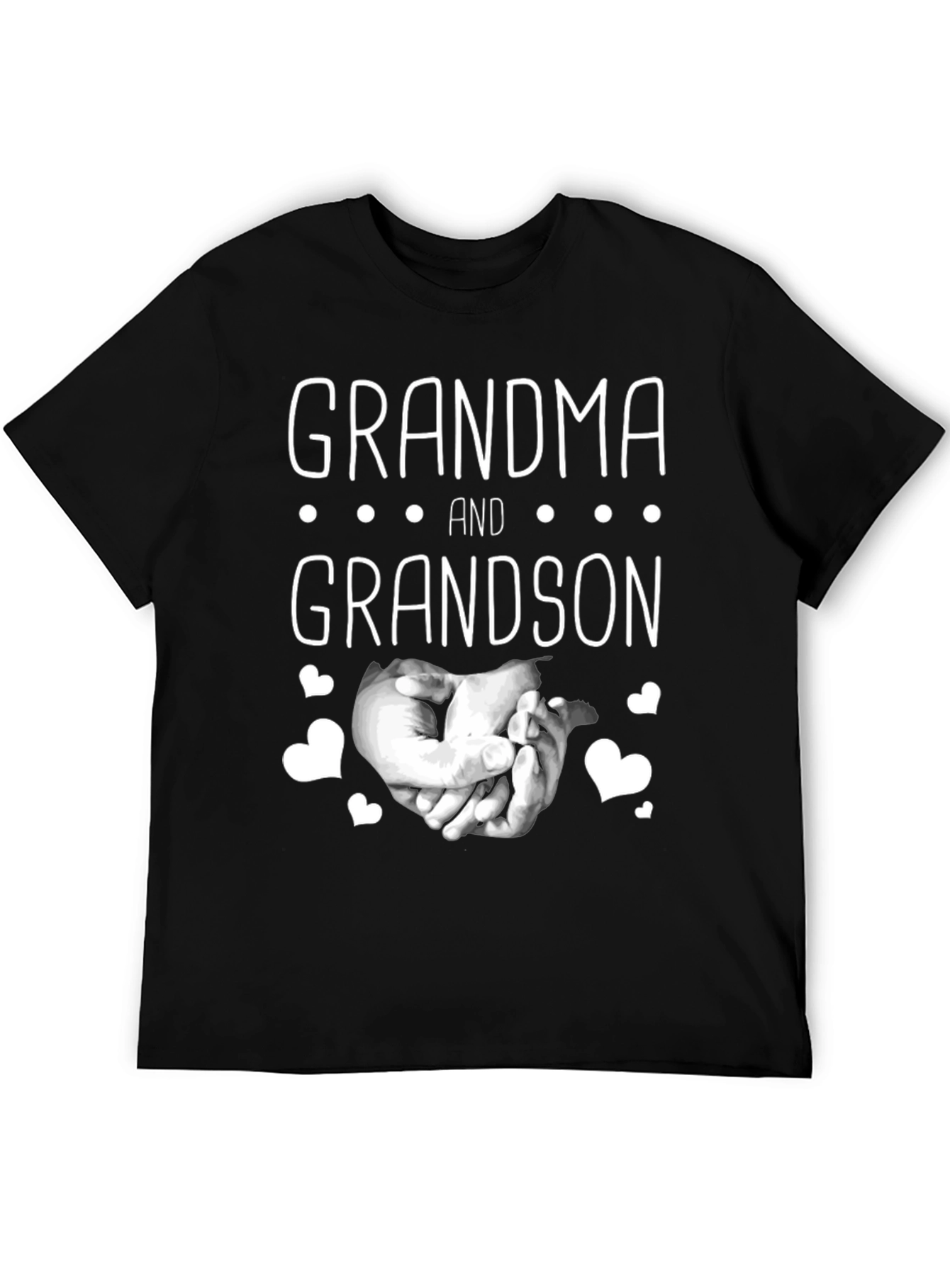 Black Grandma & Grandson Matching T-Shirt view 5