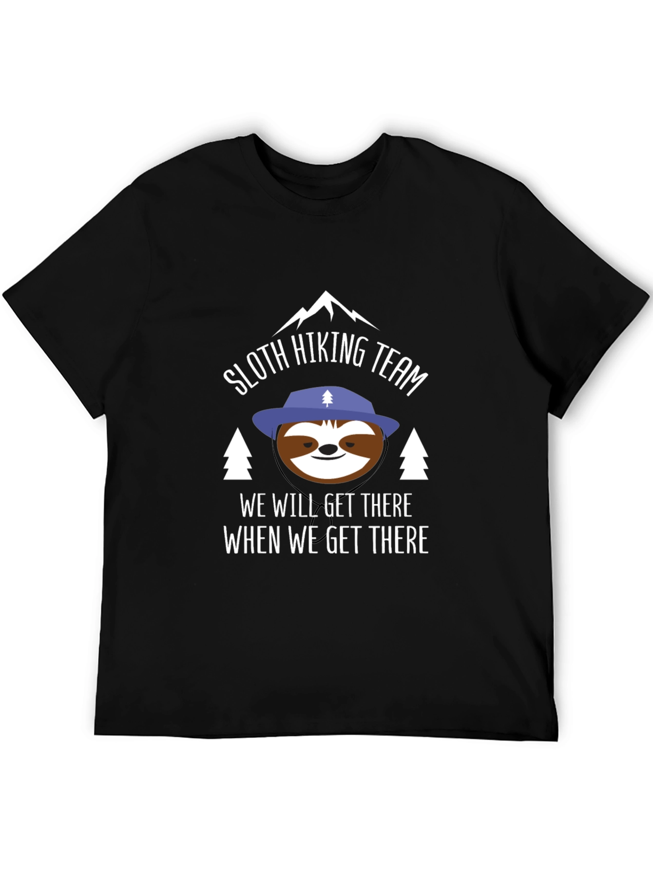 Sloth Hiking Team Graphic Tee - 5