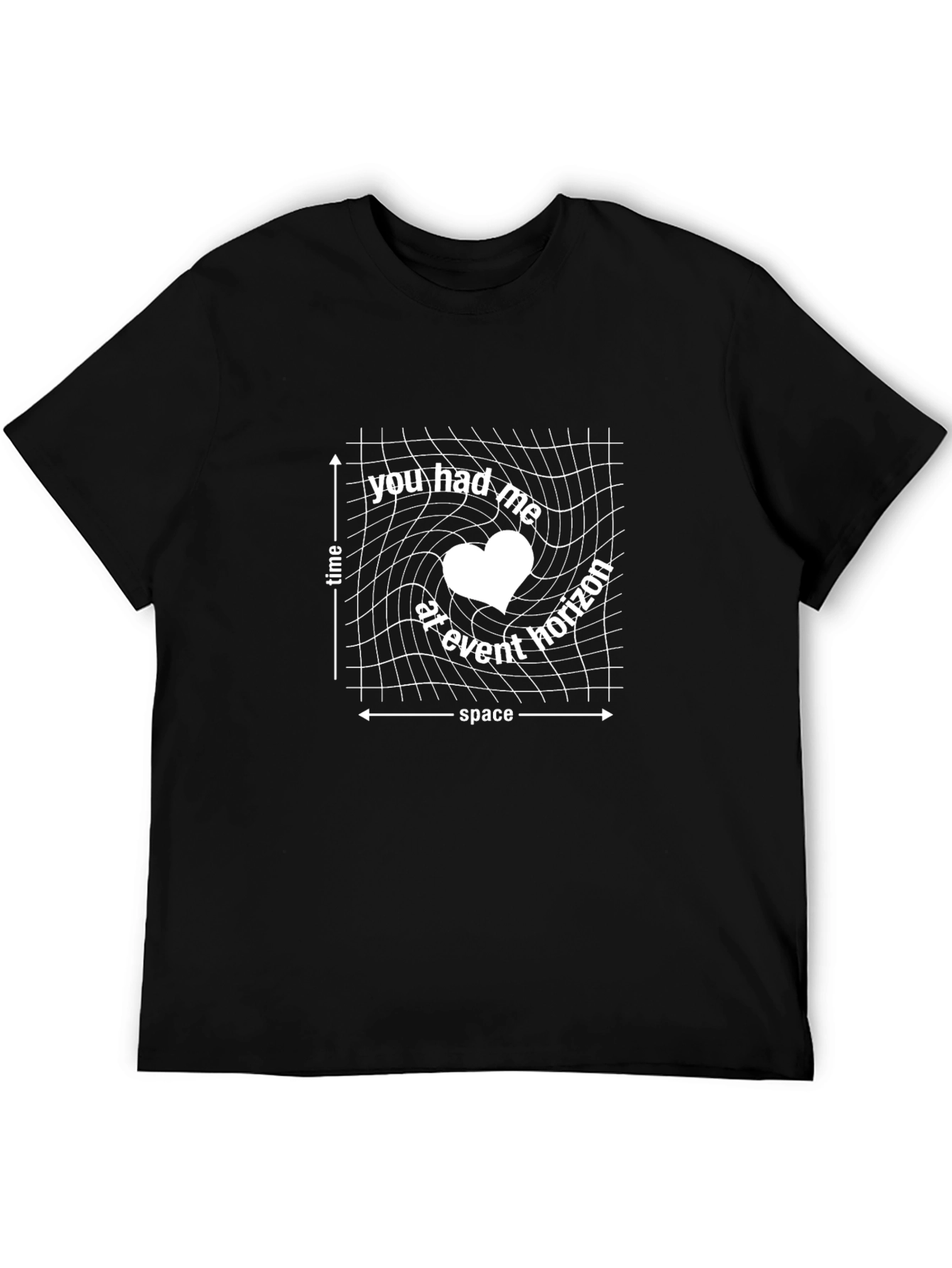 Black Event Horizon Love Tee - Black Short Sleeve view 5
