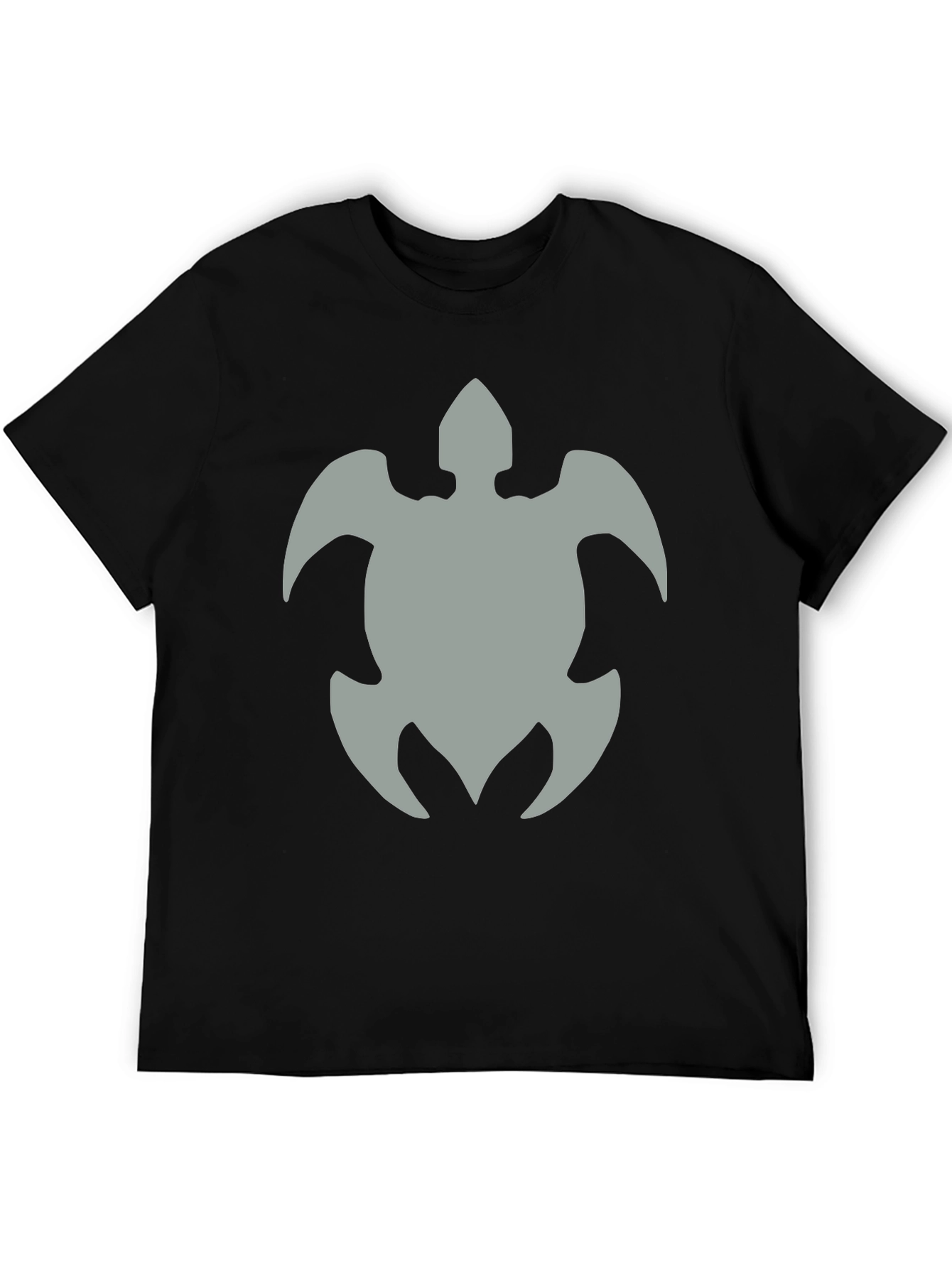 Black Turtle Graphic Black T-Shirt view 5