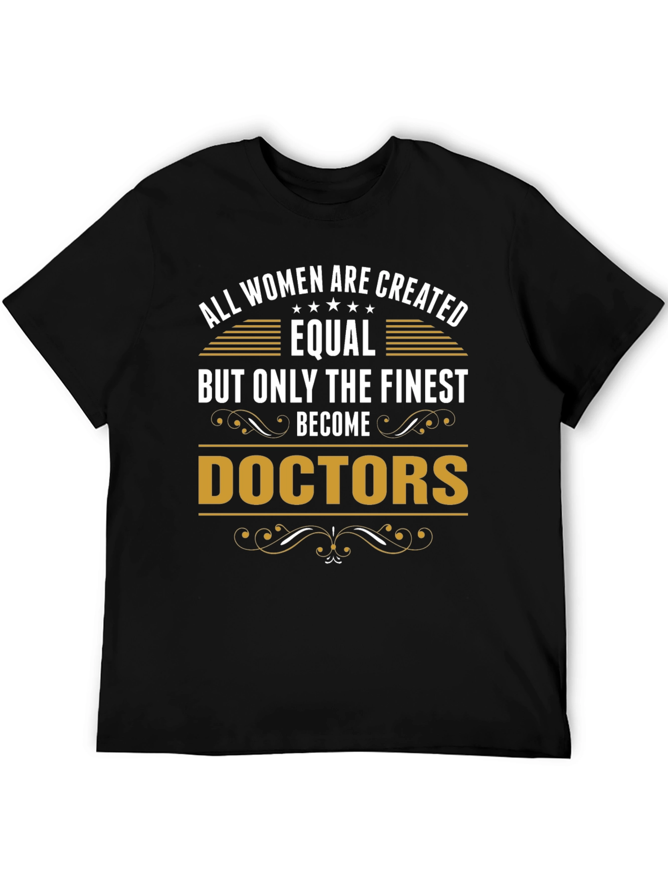 Black Finest Doctors Women's T-Shirt - Black view 5