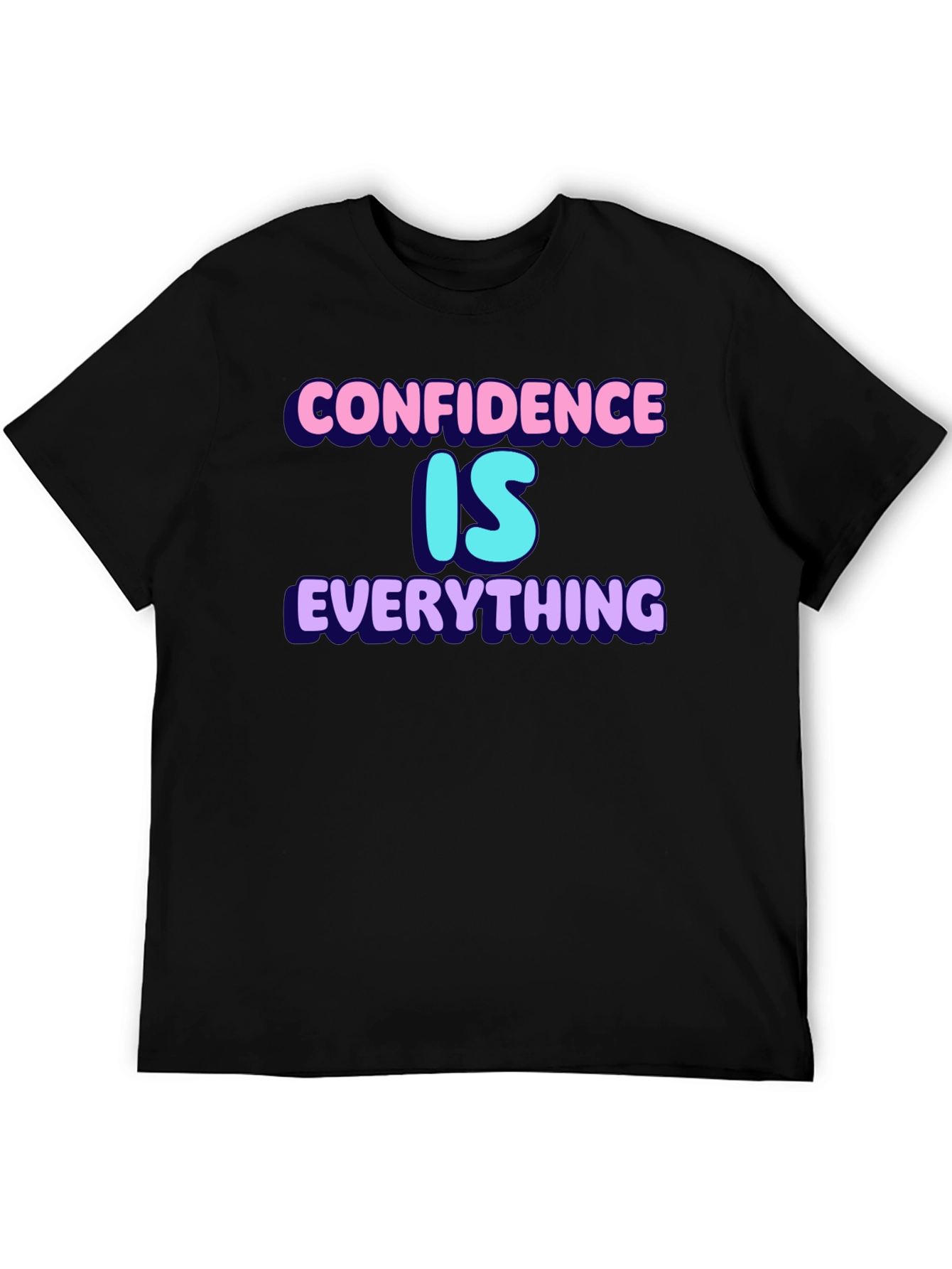 Black Confidence is Everything Graphic Tee view 5
