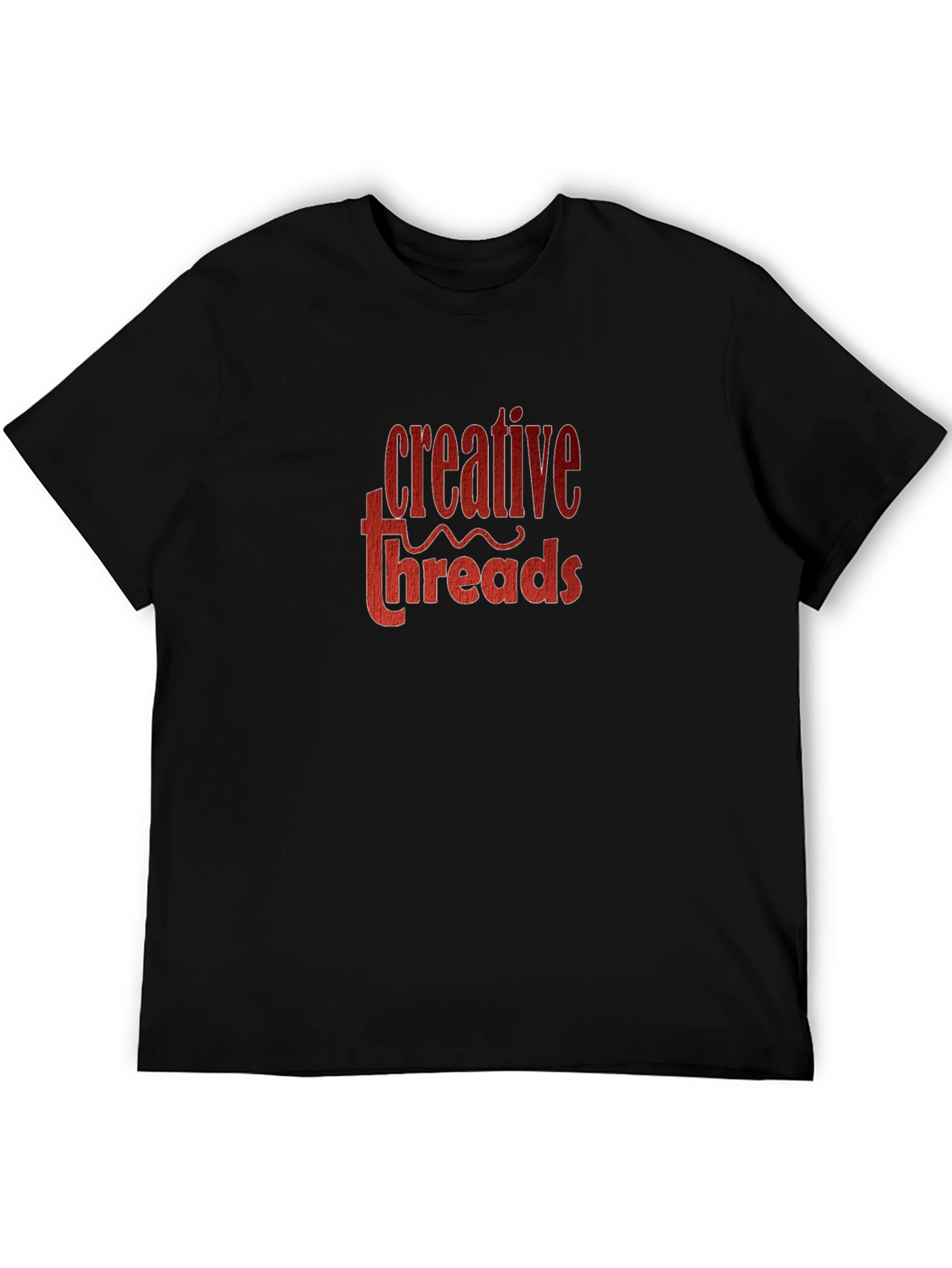 Black Creative Threads Graphic Tee - Unisex view 5