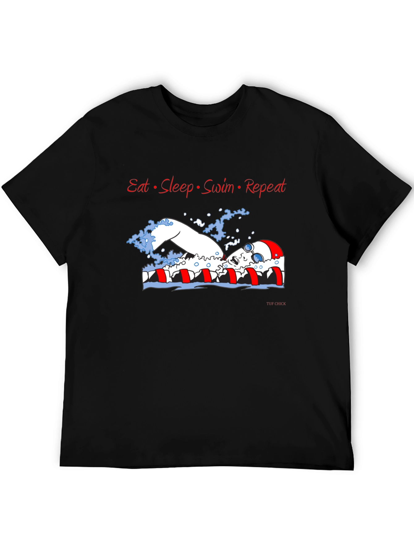 Eat Sleep Swim Repeat T-Shirt - 5