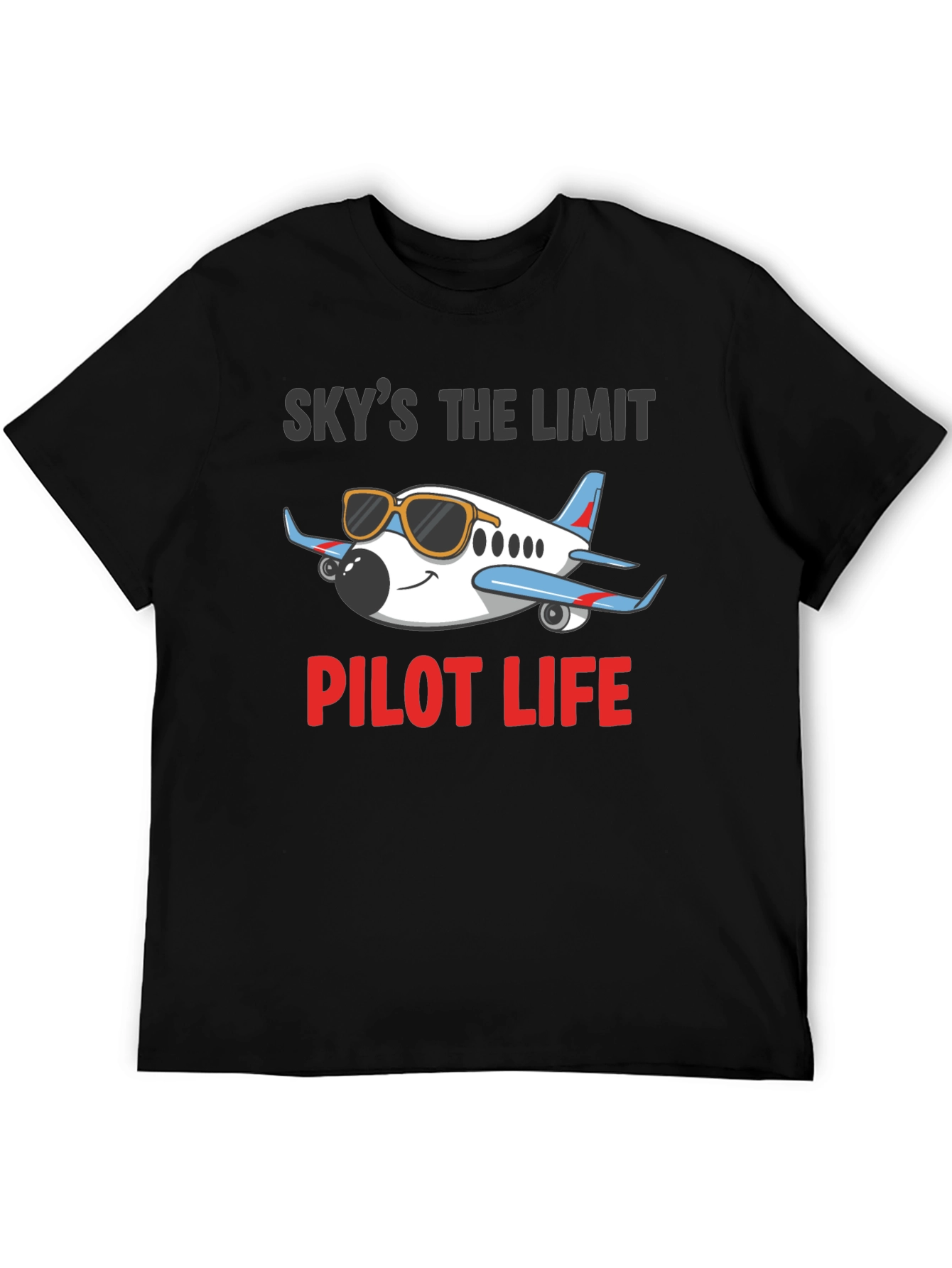 Pilot Life Tee - Sky's the Limit Graphic T-Shirt - 5