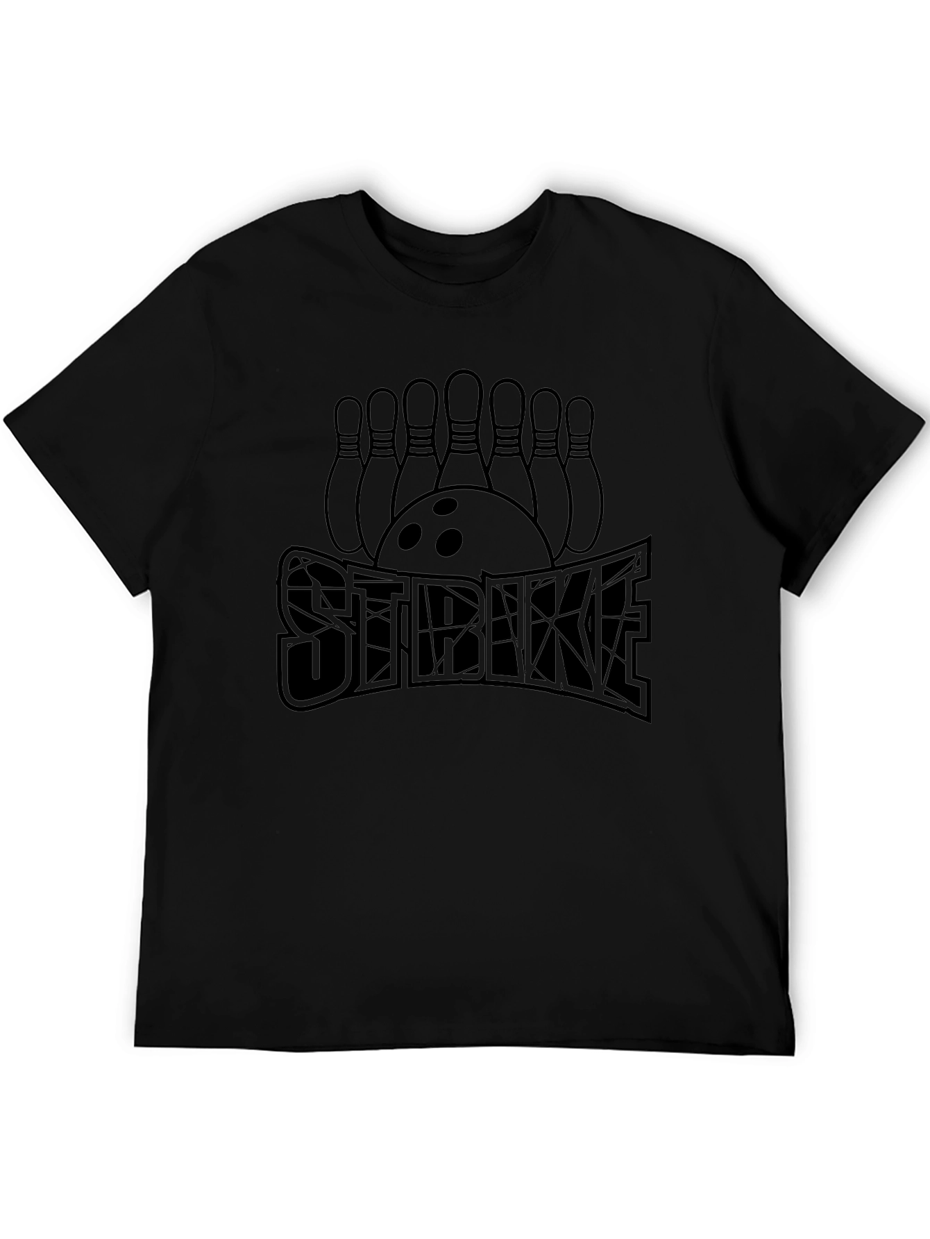 Bowling Strike T-Shirt - Unique Design - 5