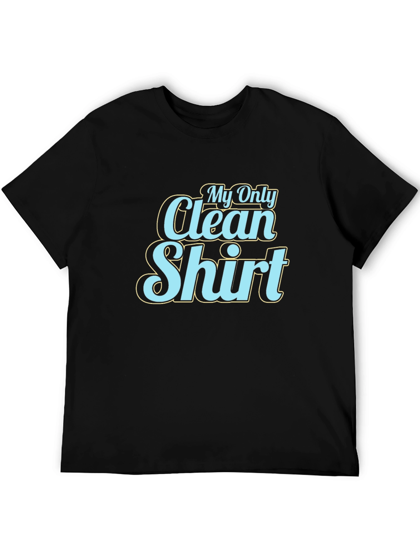 Black My Only Clean Shirt Graphic Tee view 5
