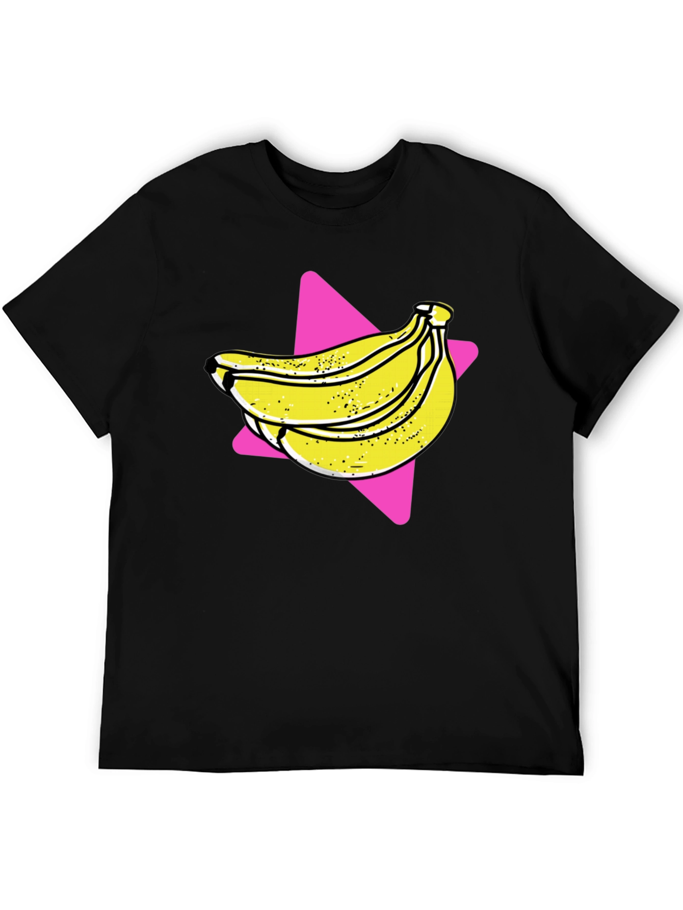 Black Banana Graphic Tee - Retro Style view 5