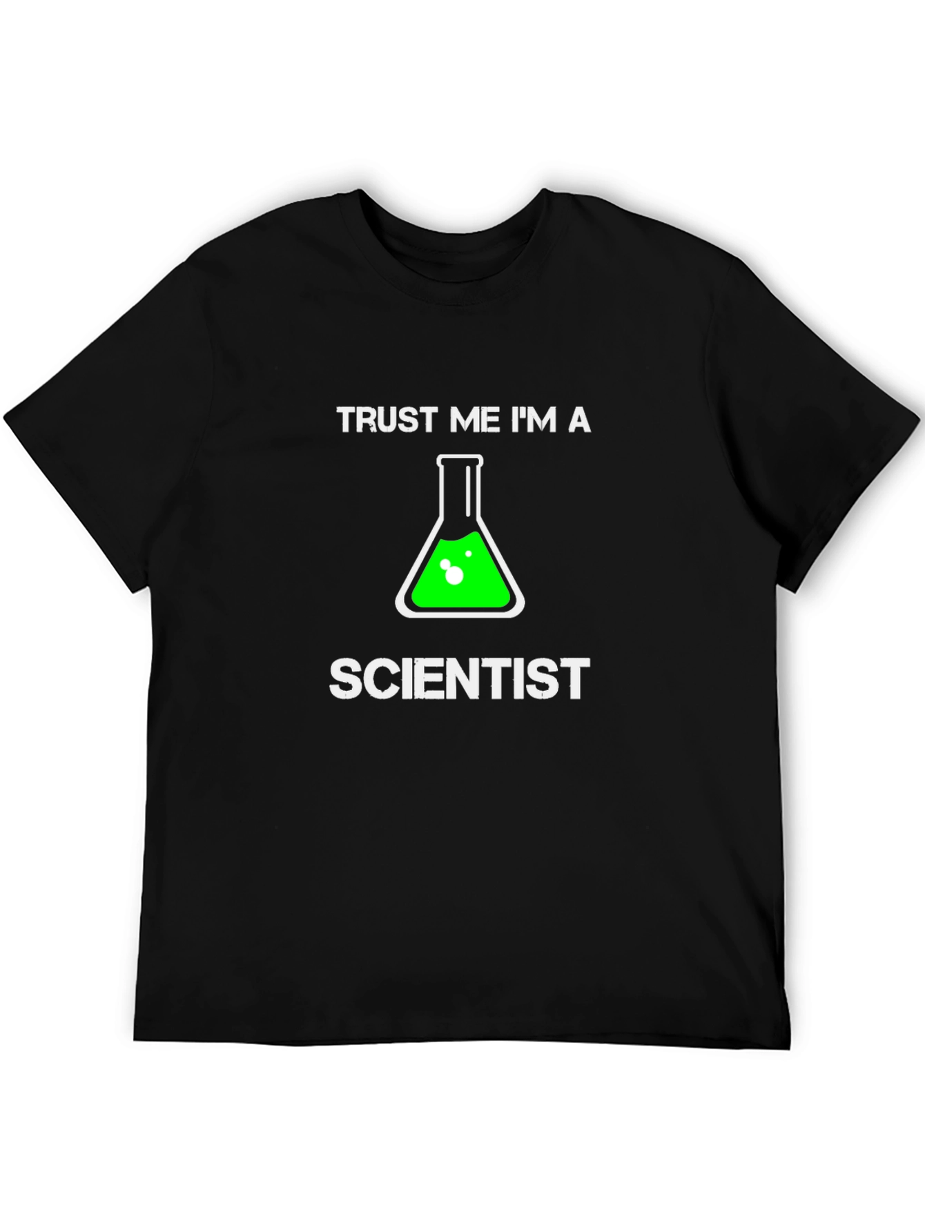 Black Trust Me I'm A Scientist T-Shirt, Novelty Gift view 5